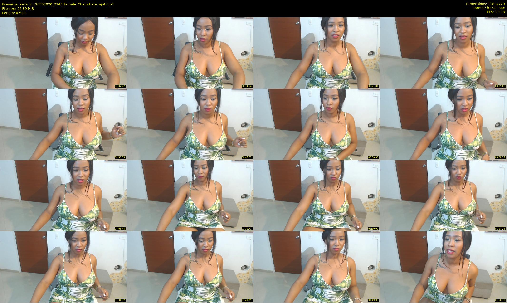 keila_lol — 3 minute Chaturbate female cam show recording, 720p, May 20, 2020