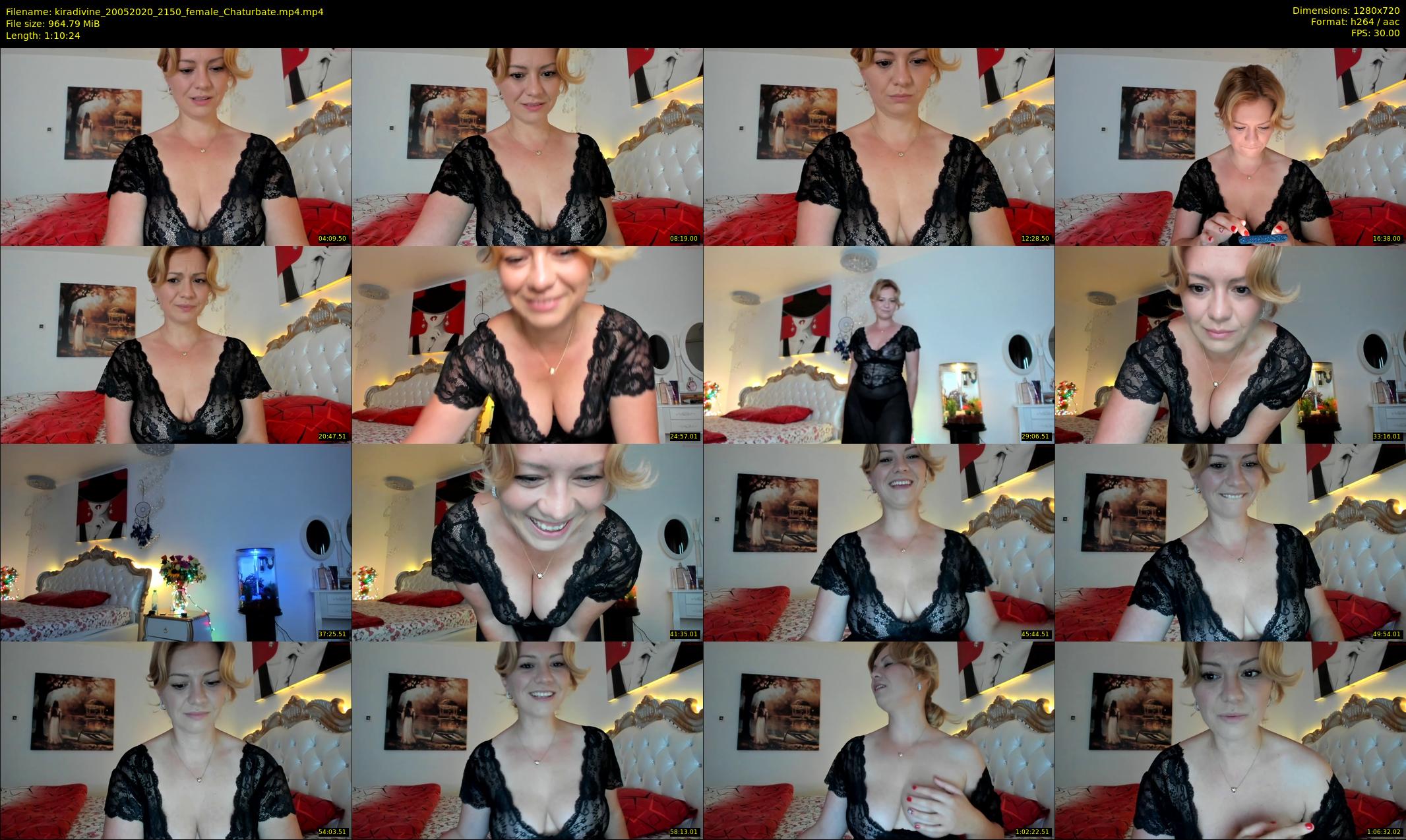kiradivine — 71 minute Chaturbate female cam show recording, 720p, May 20, 2020