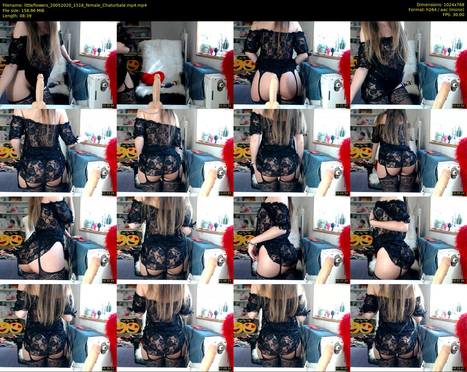 littleflowers — 9 minute Chaturbate female cam show recording, 720p, May 20, 2020