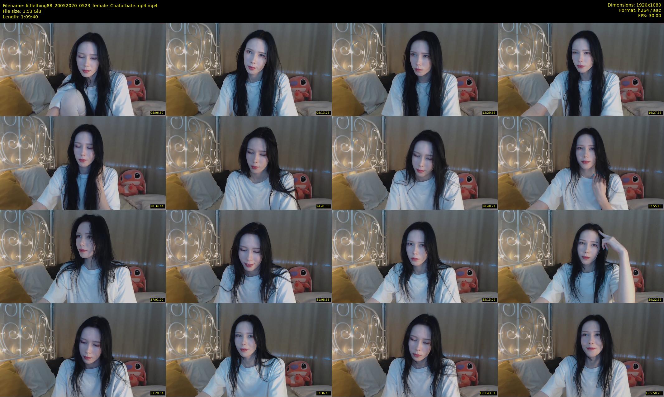 littlething88 — 70 minute Chaturbate female cam show recording, 1080p, May 20, 2020
