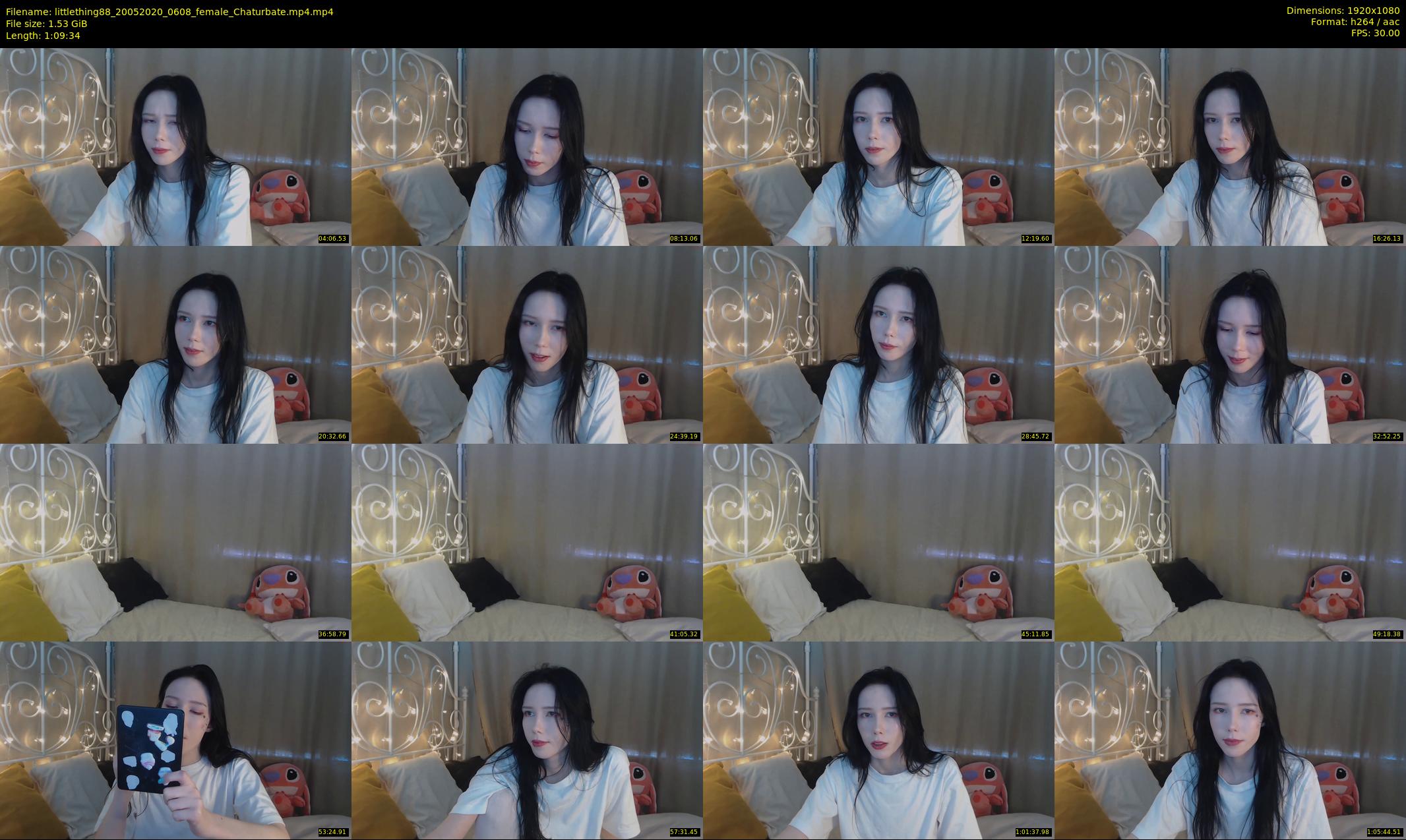 littlething88 — 70 minute Chaturbate female cam show recording, 1080p, May 20, 2020