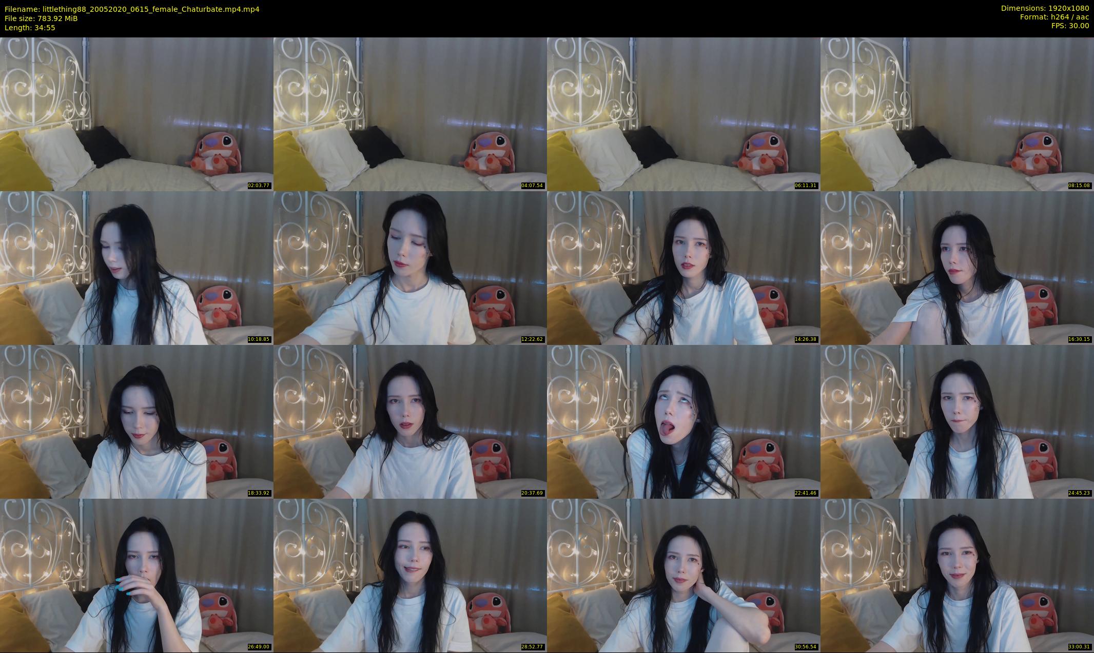 littlething88 — 35 minute Chaturbate female cam show recording, 1080p, May 20, 2020