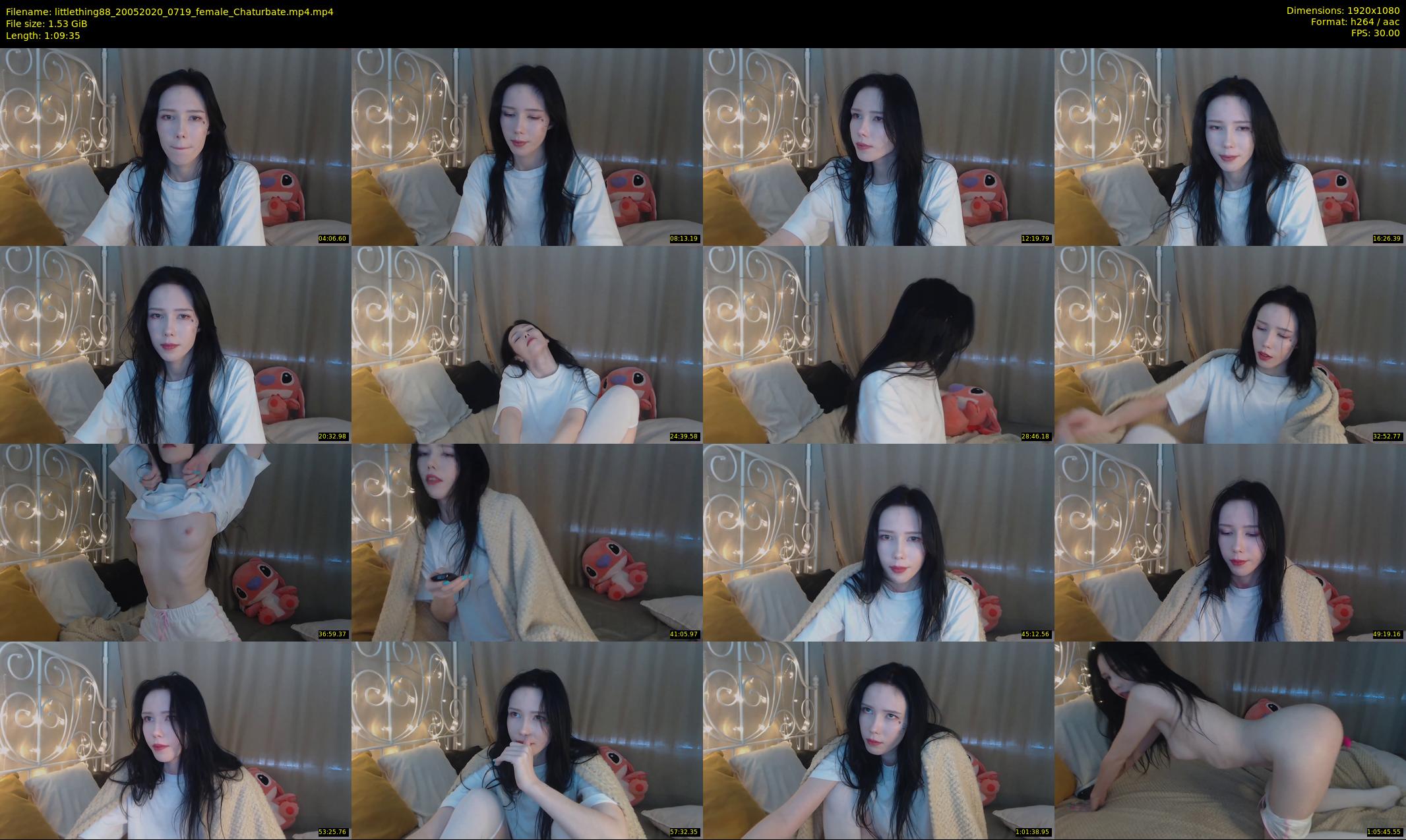 littlething88 — 70 minute Chaturbate female cam show recording, 1080p, May 20, 2020