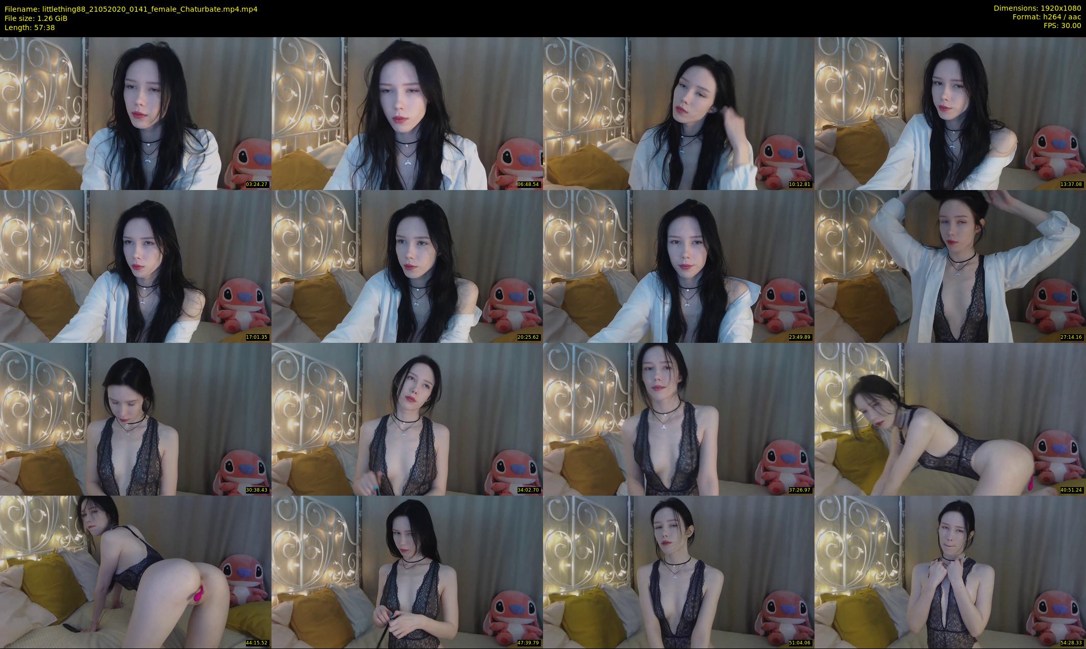 littlething88 — 58 minute Chaturbate female cam show recording, 1080p, May 21, 2020