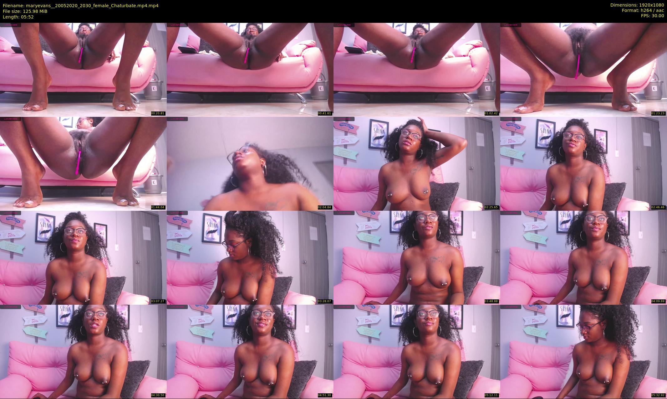 maryevans_ — 6 minute Chaturbate female cam show recording, 1080p, May 20, 2020