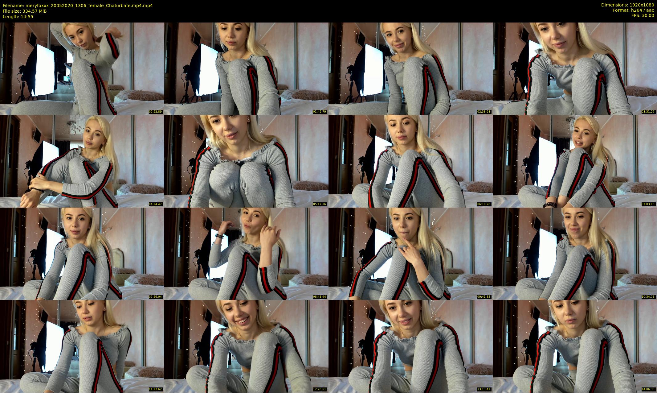 meryfoxxx — 15 minute Chaturbate female cam show recording, 1080p, May 20, 2020