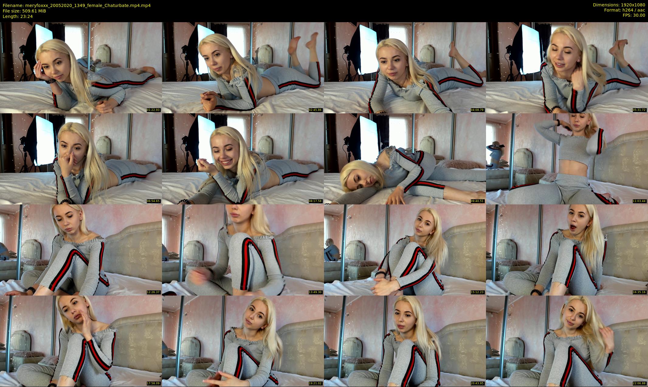 meryfoxxx — 24 minute Chaturbate female cam show recording, 1080p, May 20, 2020