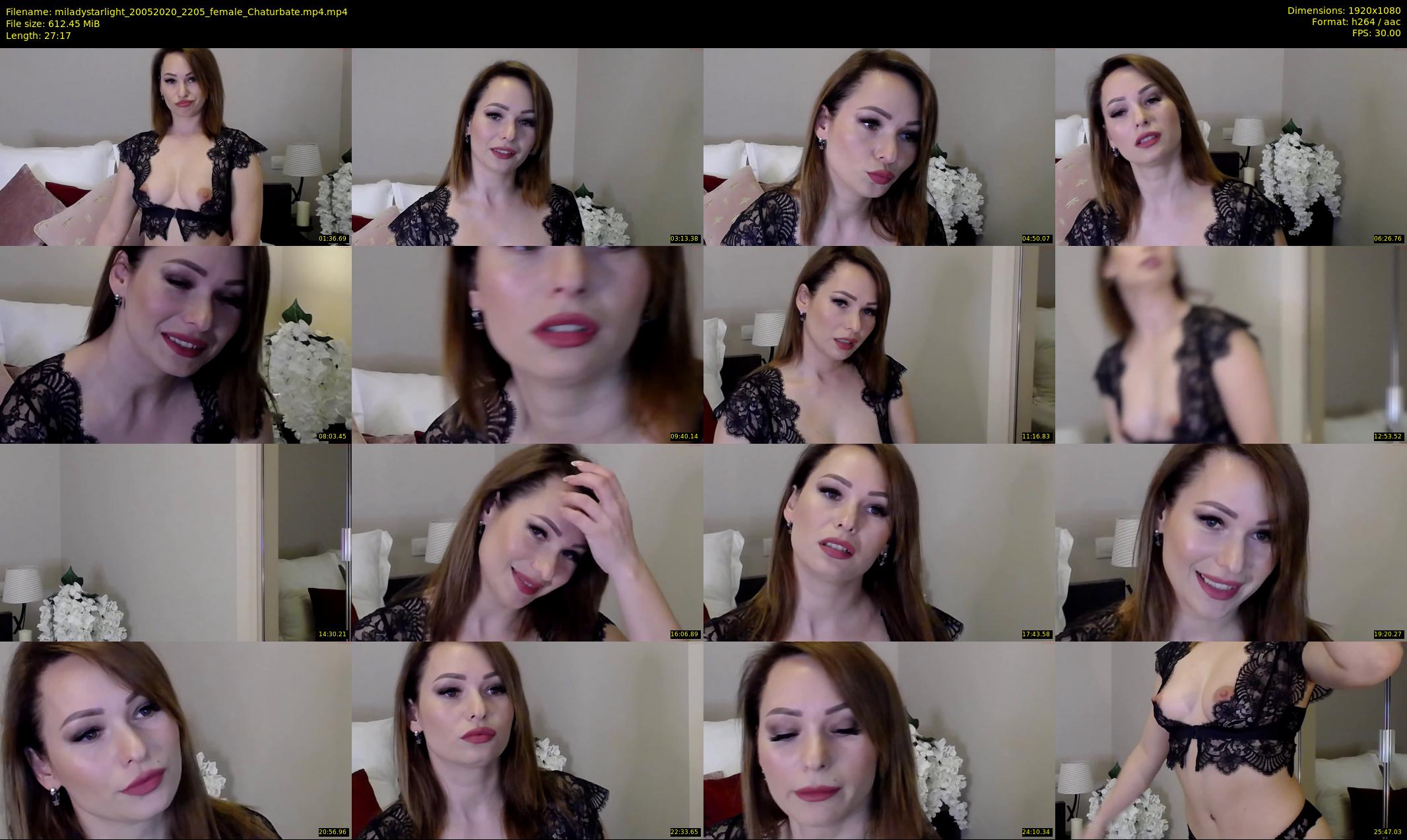 miladystarlight — 28 minute Chaturbate female cam show recording, 1080p, May 20, 2020