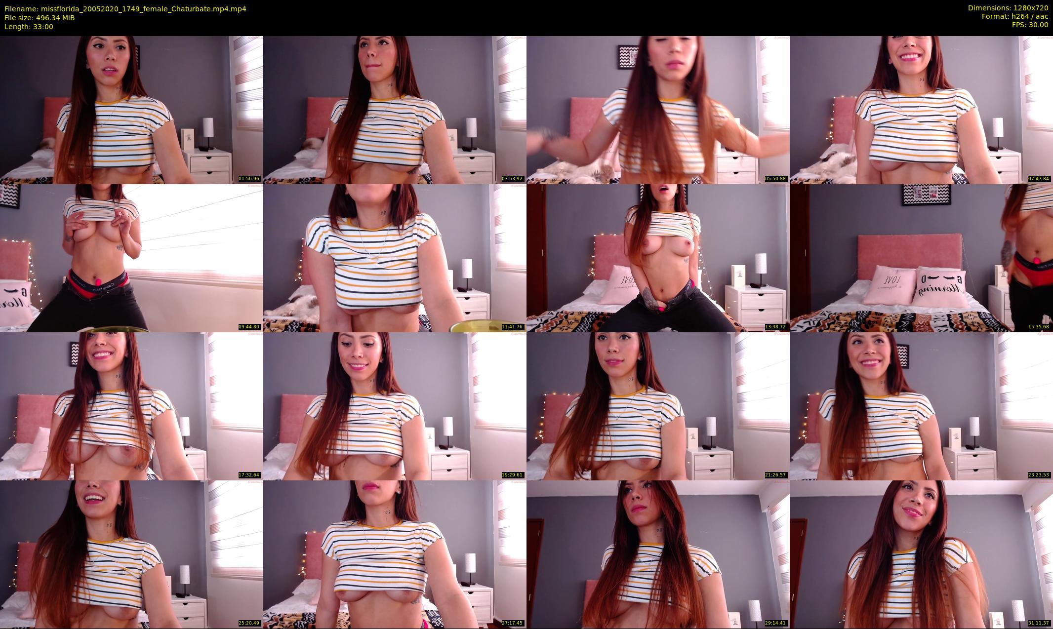 missflorida — 33 minute Chaturbate female cam show recording, 720p, May 20, 2020