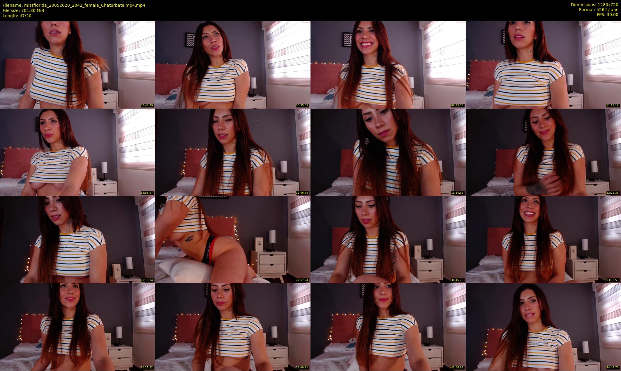 missflorida — 48 minute Chaturbate female cam show recording, 720p, May 20, 2020