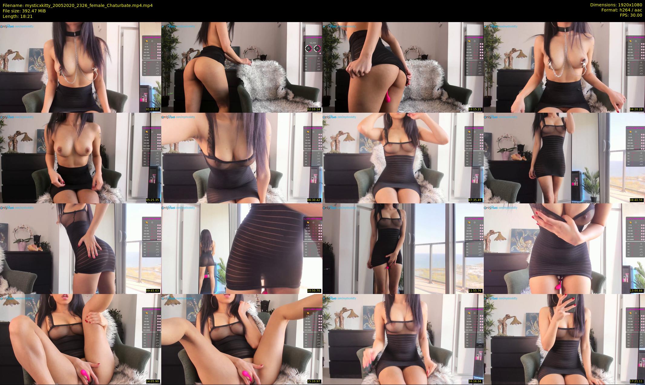 mysticxkitty — 19 minute Chaturbate female cam show recording, 1080p, May 20, 2020