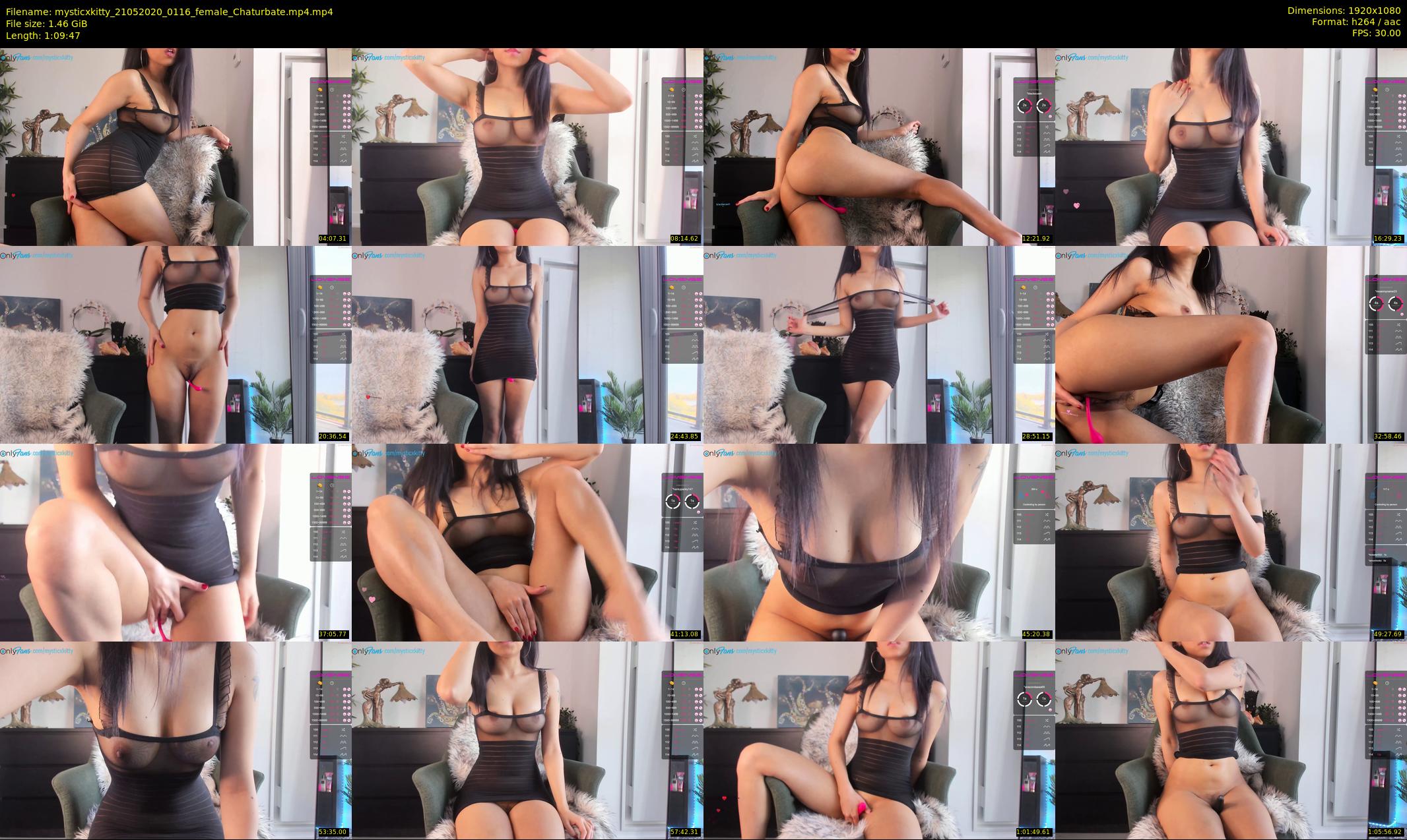 mysticxkitty — 70 minute Chaturbate female cam show recording, 1080p, May 21, 2020
