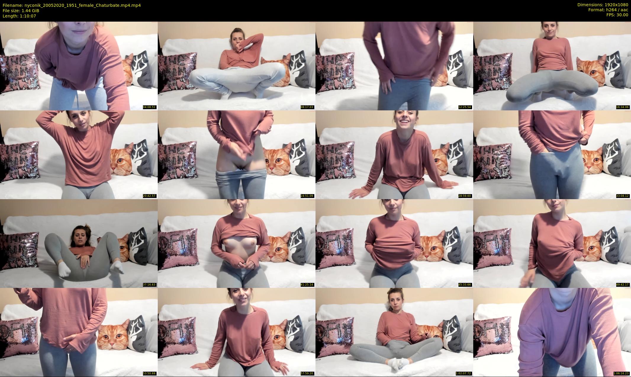 nyconik — 71 minute Chaturbate female cam show recording, 1080p, May 20, 2020