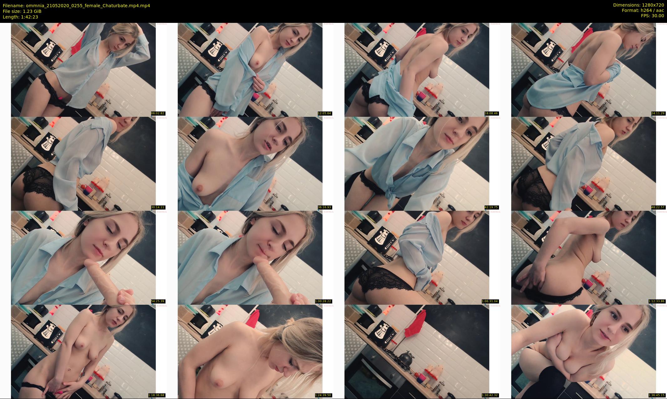 ommnia — 103 minute Chaturbate female cam show recording, 720p, May 21, 2020