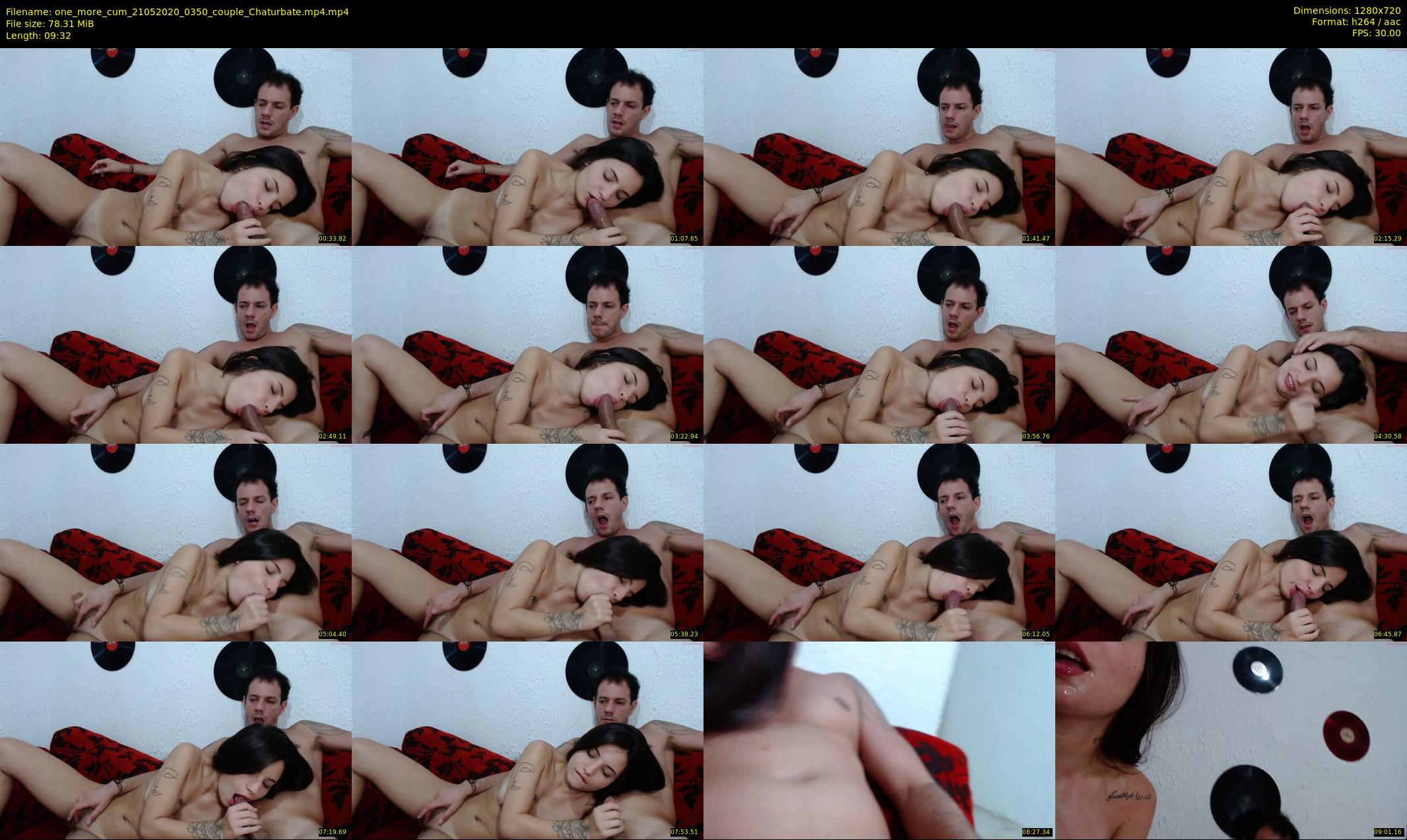 one_more_cum — 10 minute Chaturbate couple cam show recording, 720p, May 21, 2020