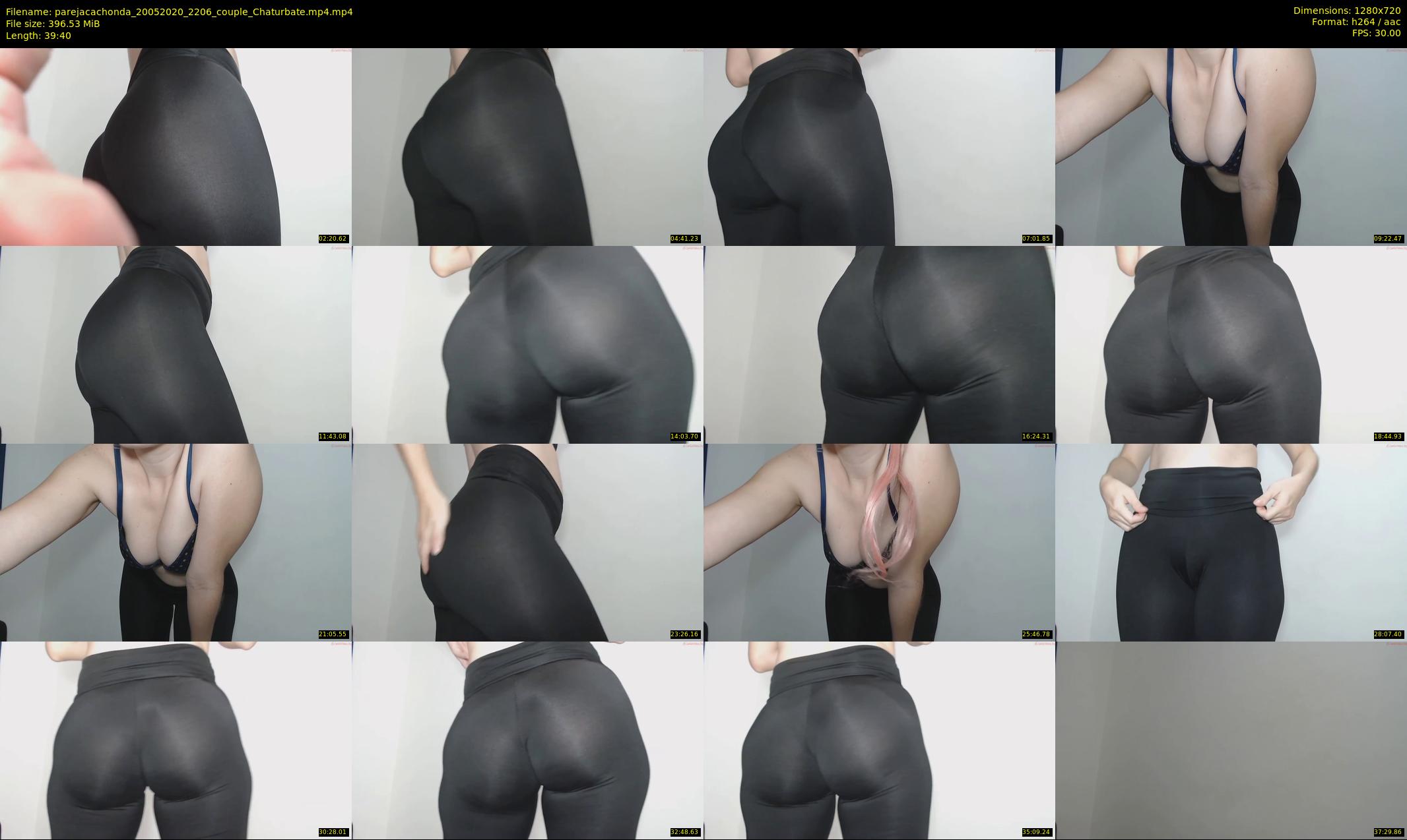 parejacachonda — 40 minute Chaturbate couple cam show recording, 720p, May 20, 2020
