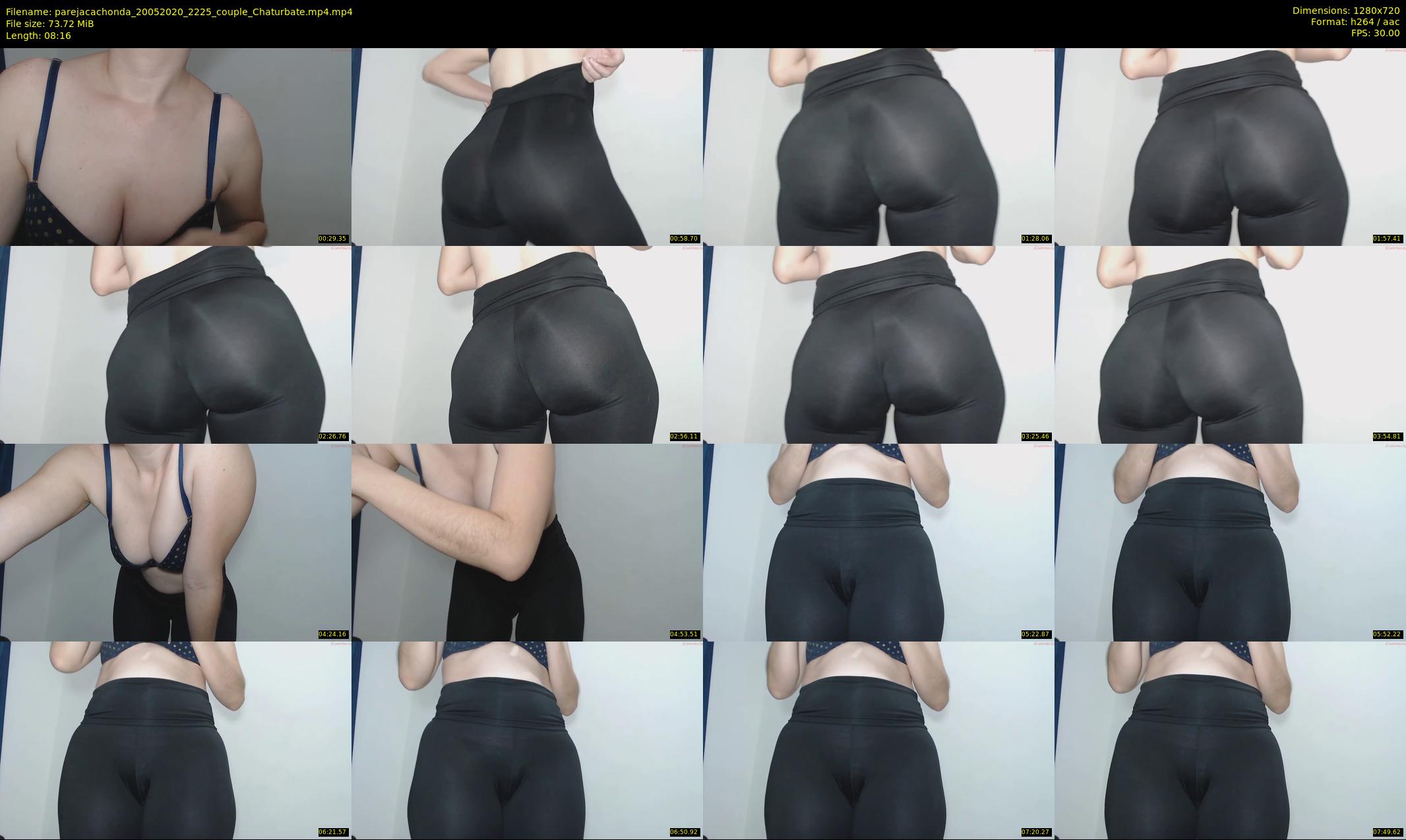 parejacachonda — 9 minute Chaturbate couple cam show recording, 720p, May 20, 2020