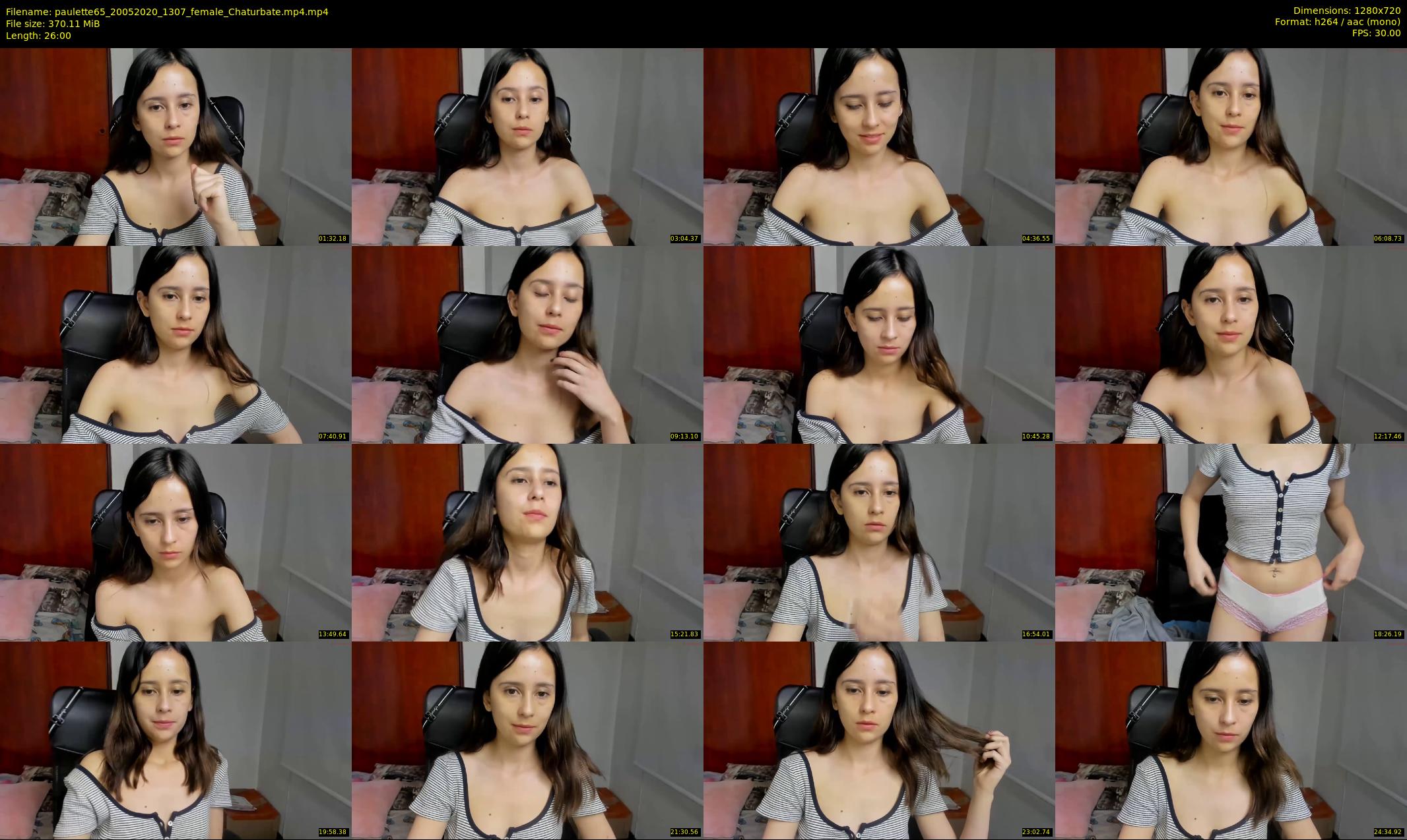 paulette65 — 26 minute Chaturbate female cam show recording, 720p, May 20, 2020