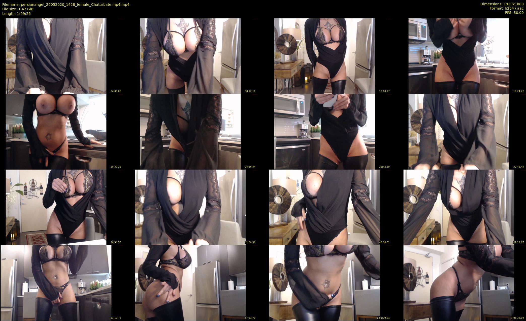 persianangel — 70 minute Chaturbate female cam show recording, 1080p, May 20, 2020