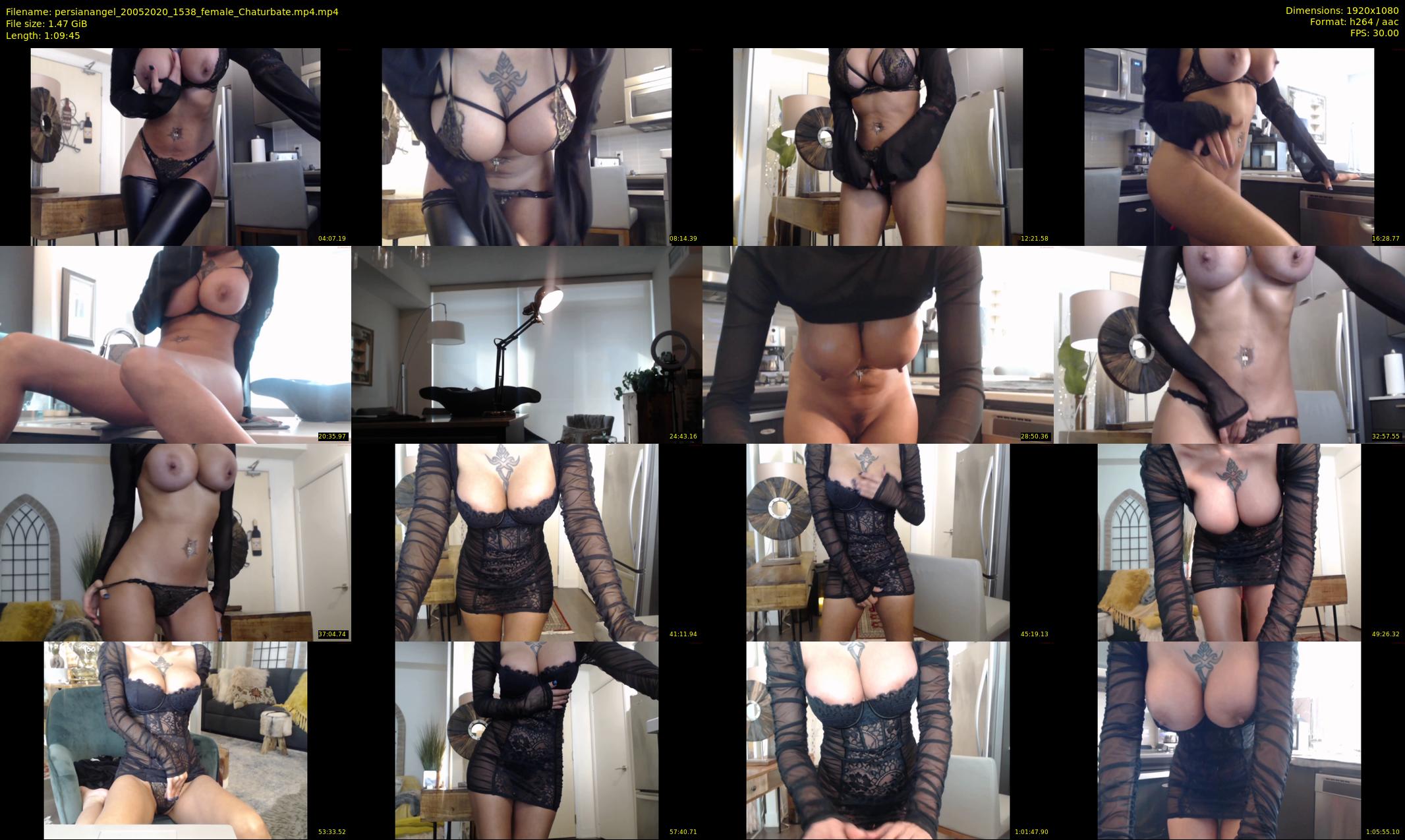 persianangel — 70 minute Chaturbate female cam show recording, 1080p, May 20, 2020
