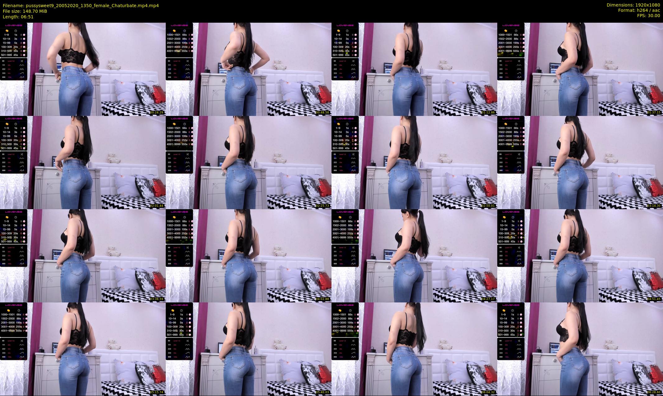 pussysweet9 — 7 minute Chaturbate female cam show recording, 1080p, May 20, 2020