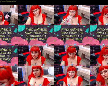 pyrowayne — 54 minute Chaturbate female cam show recording, 720p, May 21, 2020