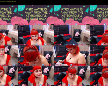 pyrowayne — 54 minute Chaturbate female cam show recording, 720p, May 21, 2020