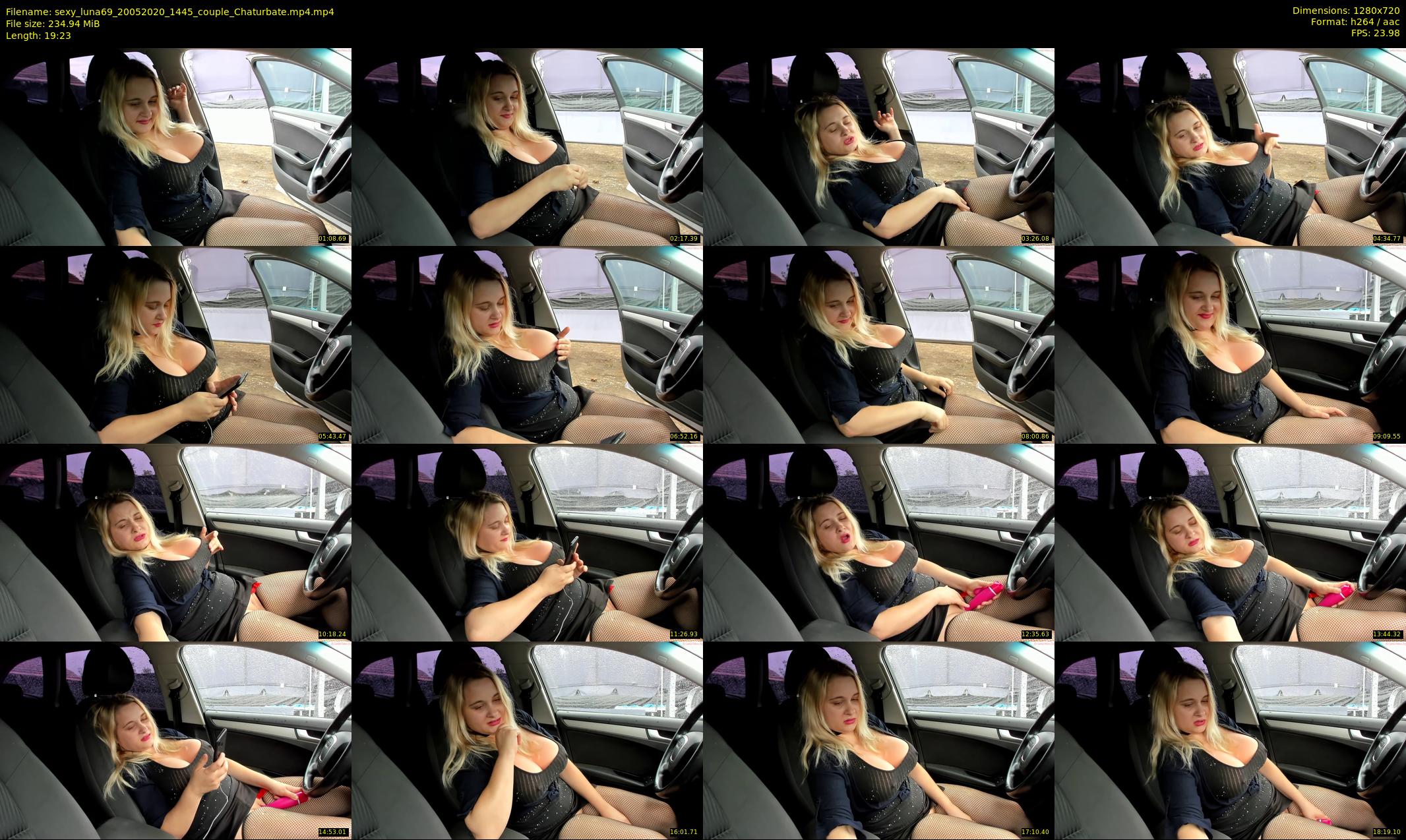 sexy_luna69 — 20 minute Chaturbate couple cam show recording, 720p, May 20, 2020