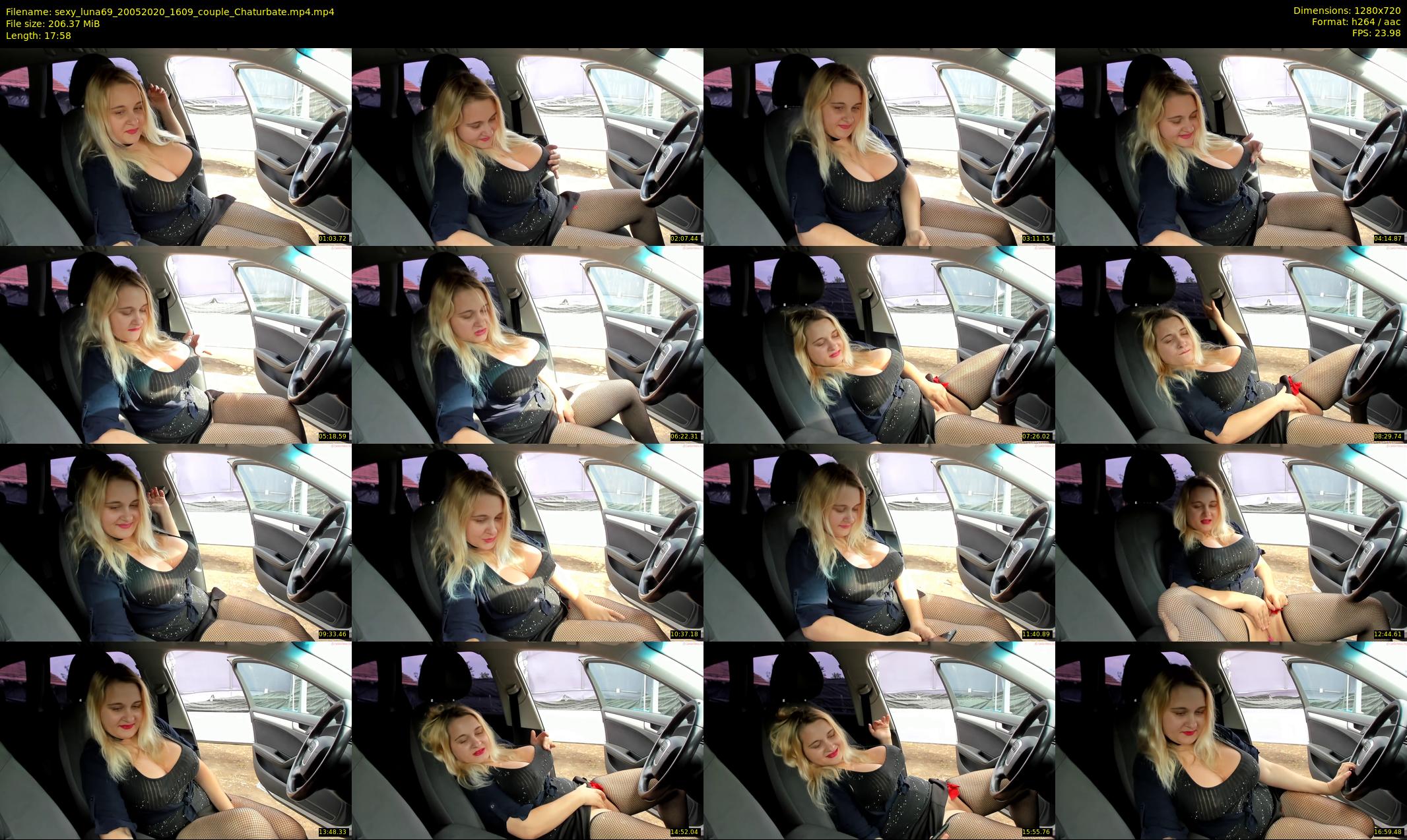 sexy_luna69 — 18 minute Chaturbate couple cam show recording, 720p, May 20, 2020