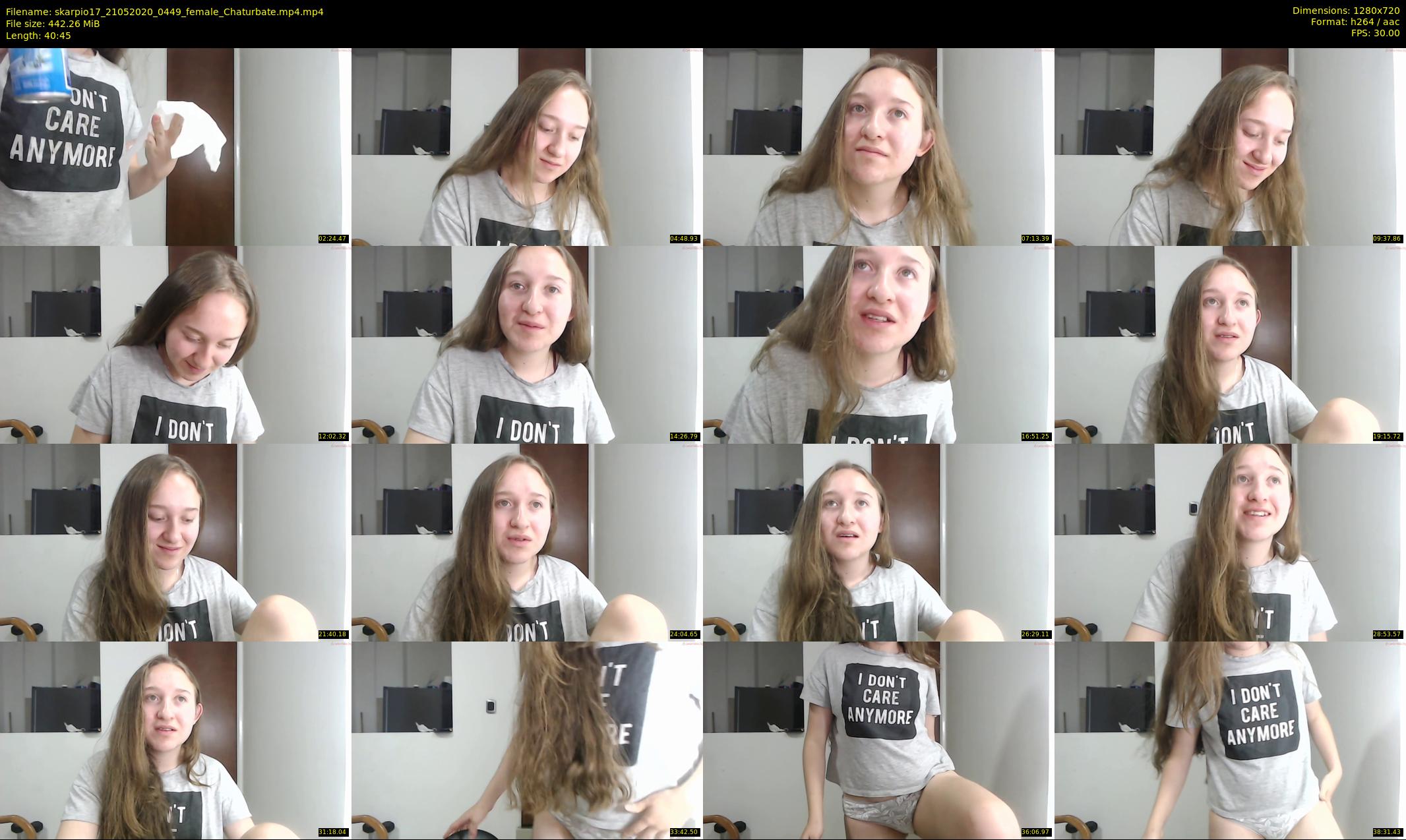 skarpio17 — 41 minute Chaturbate female cam show recording, 720p, May 21, 2020