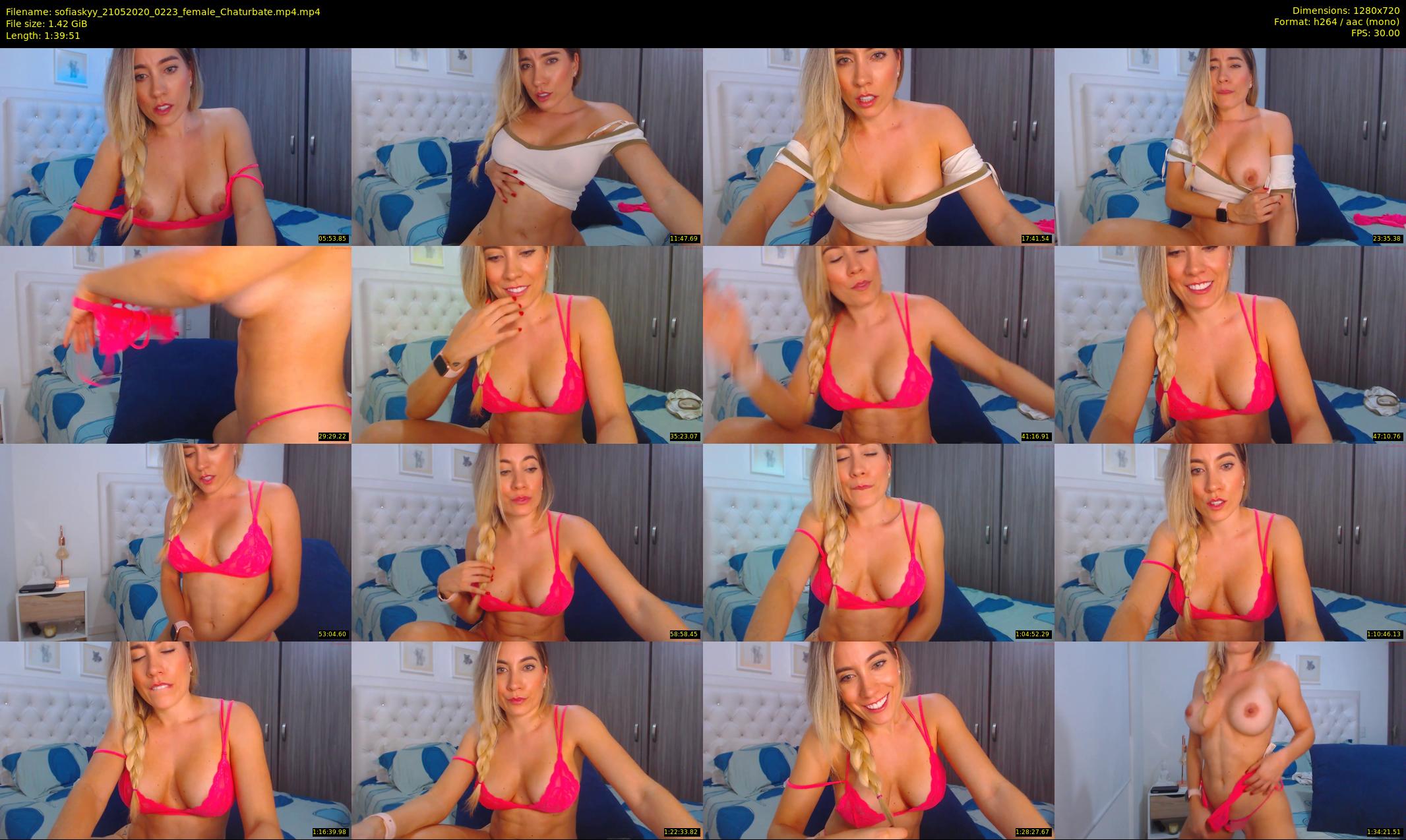 sofiaskyy — 100 minute Chaturbate female cam show recording, 720p, May 21, 2020