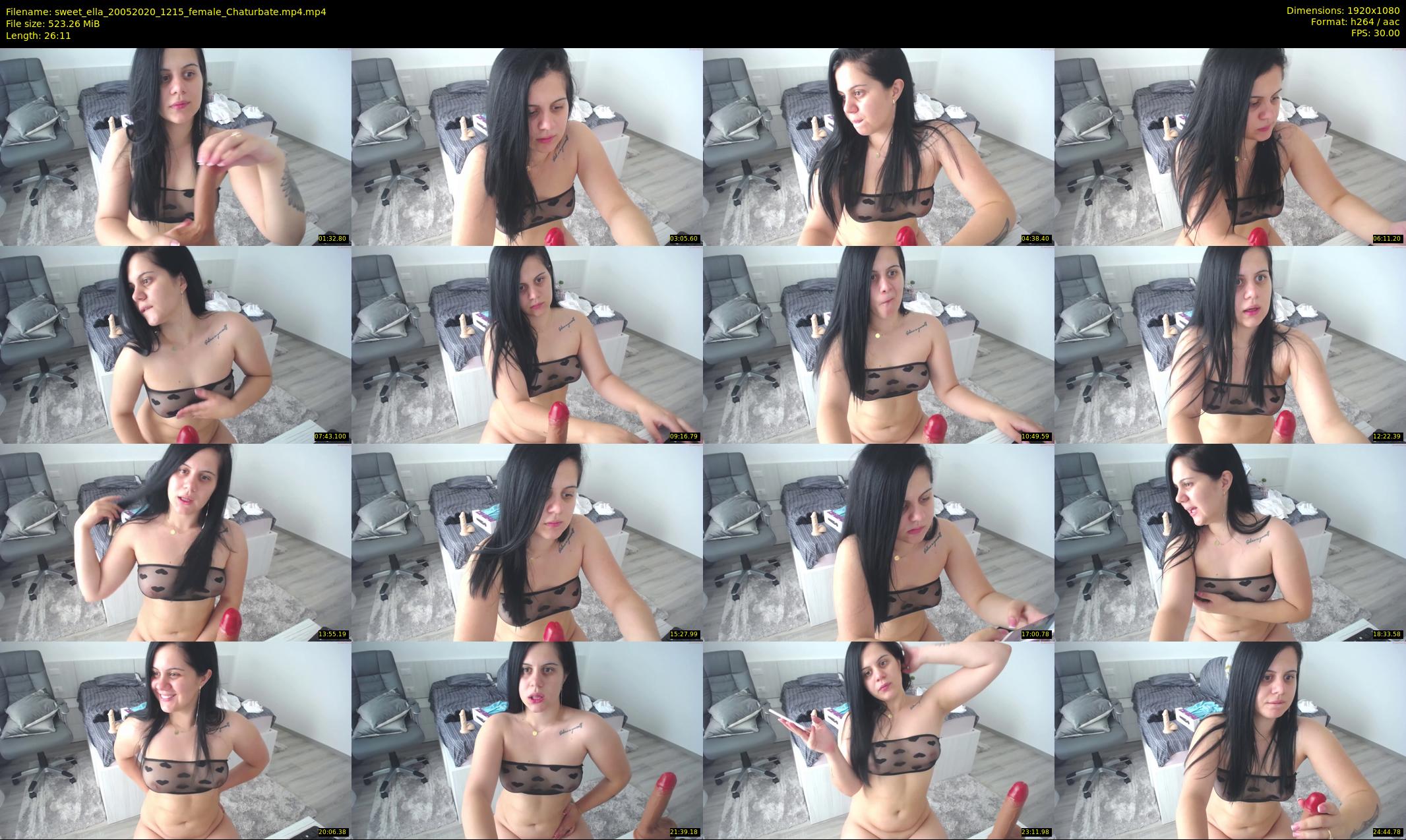 sweet_ella — 27 minute Chaturbate female cam show recording, 1080p, May 20, 2020