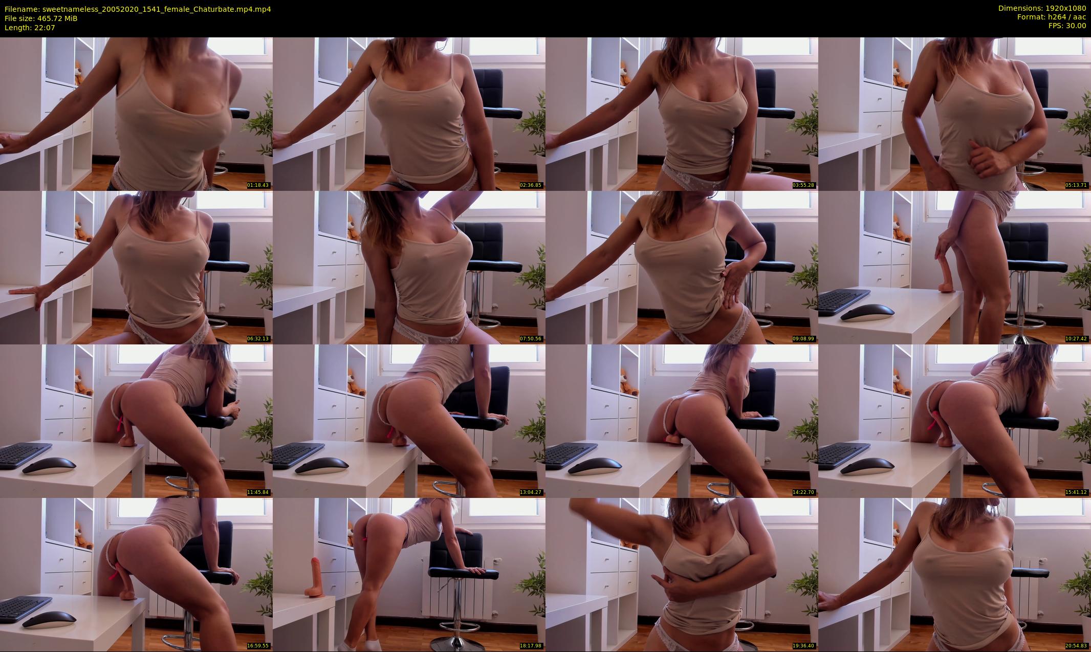 sweetnameless — 23 minute Chaturbate couple cam show recording, 1080p, May 20, 2020