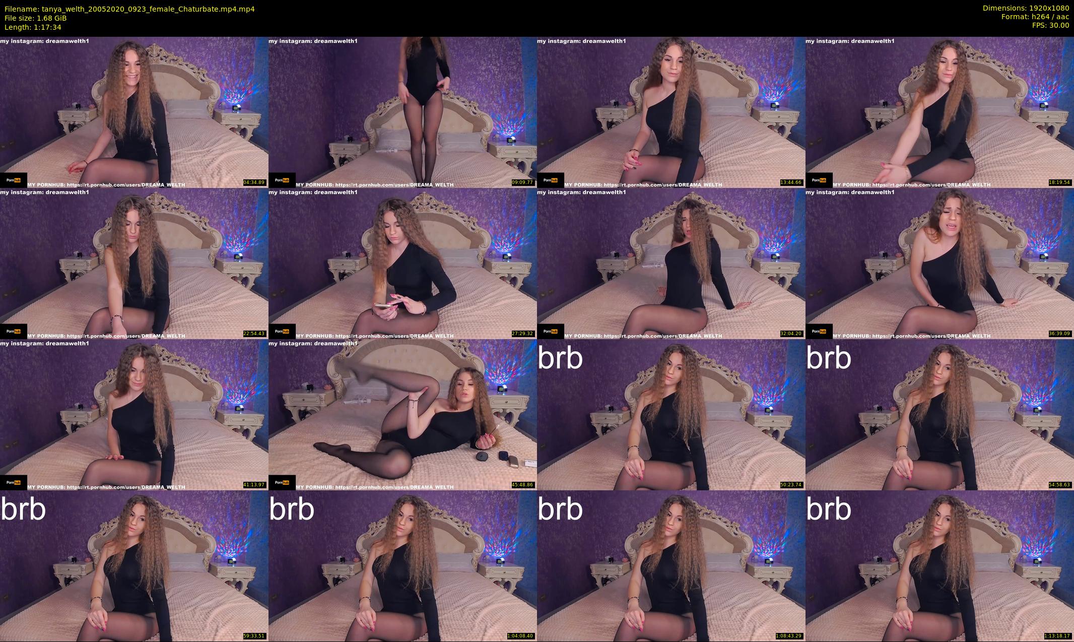 tanya_welth — 78 minute Chaturbate female cam show recording, 1080p, May 20, 2020