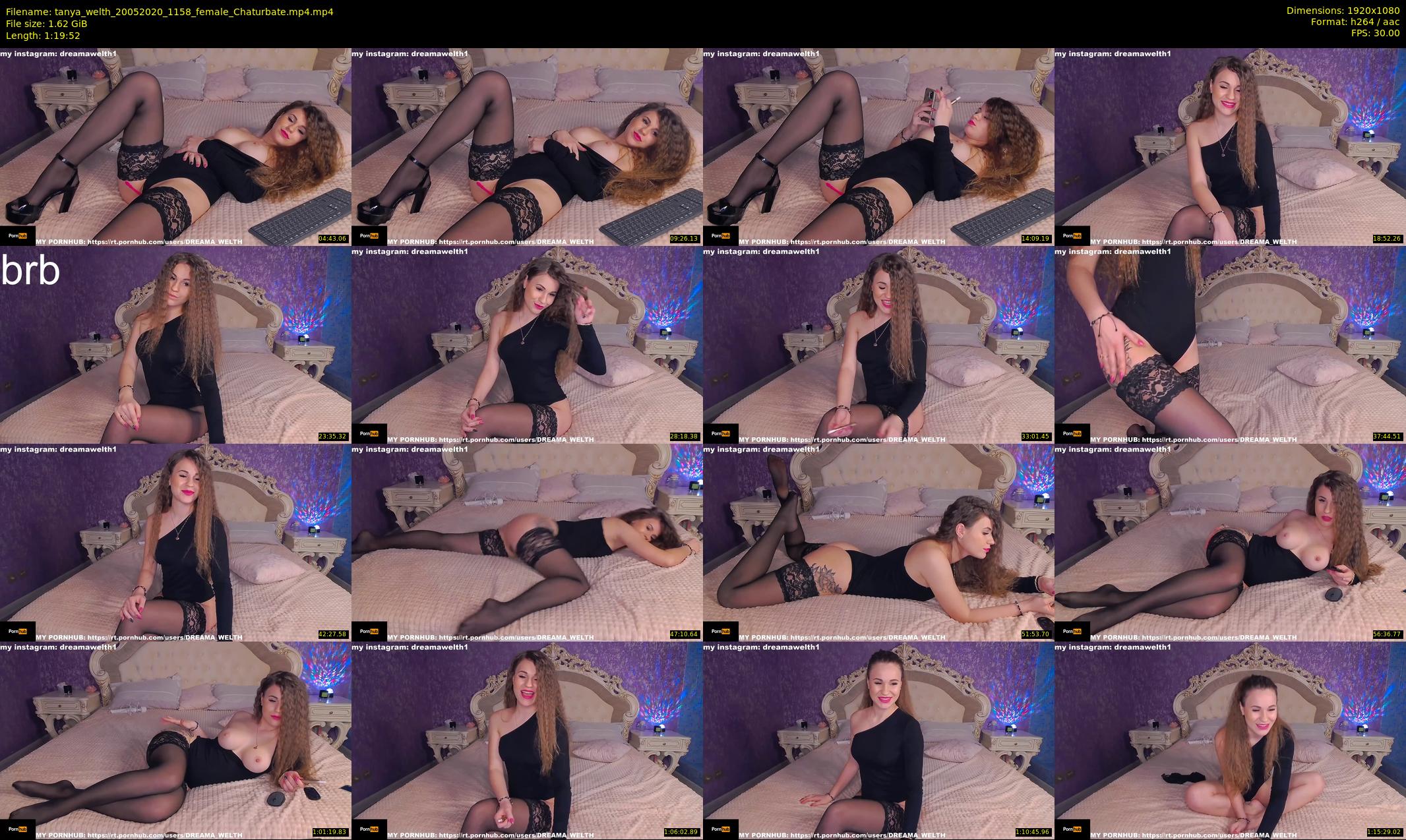 tanya_welth — 80 minute Chaturbate female cam show recording, 1080p, May 20, 2020