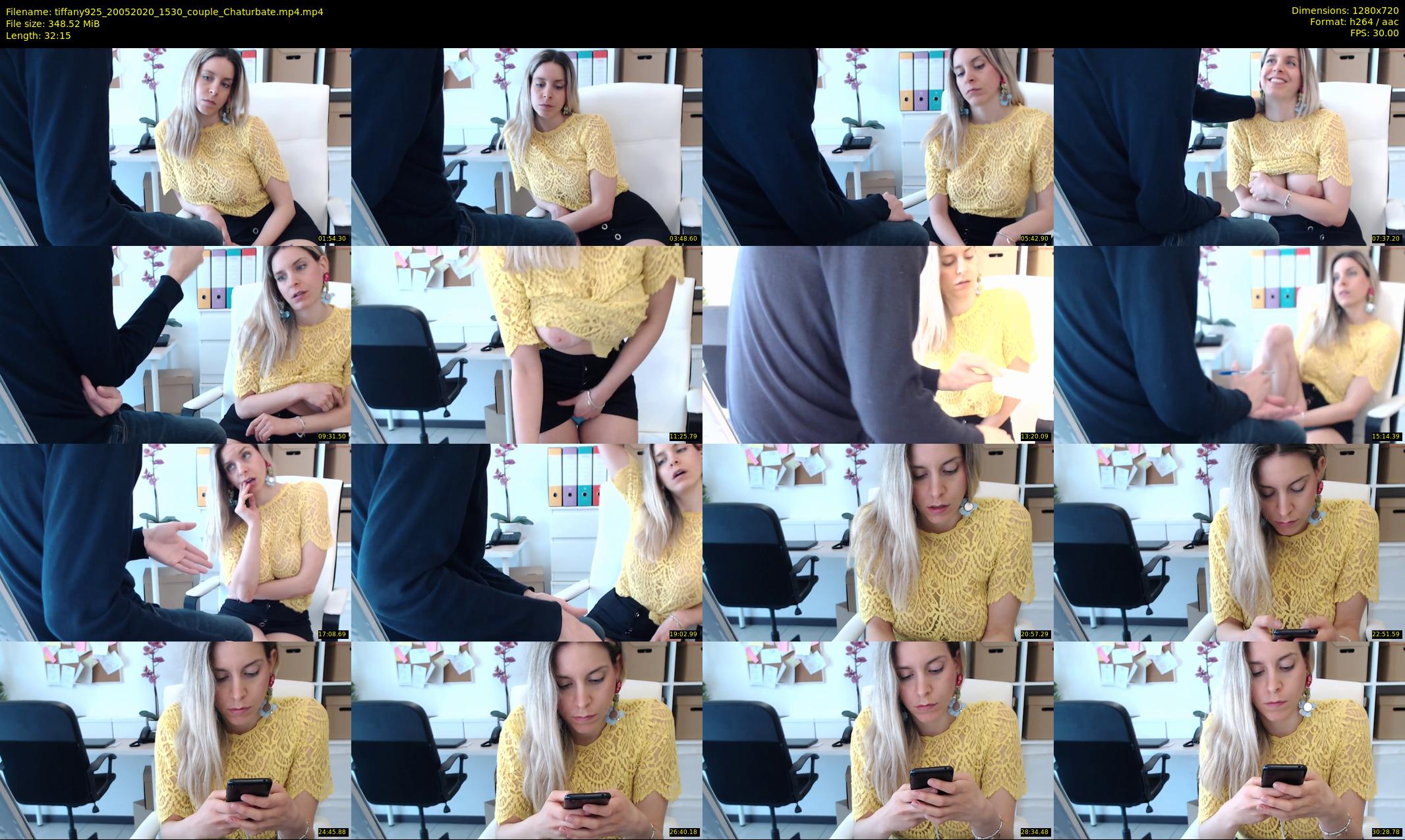 tiffany925 — 33 minute Chaturbate female cam show recording, 720p, May 20, 2020