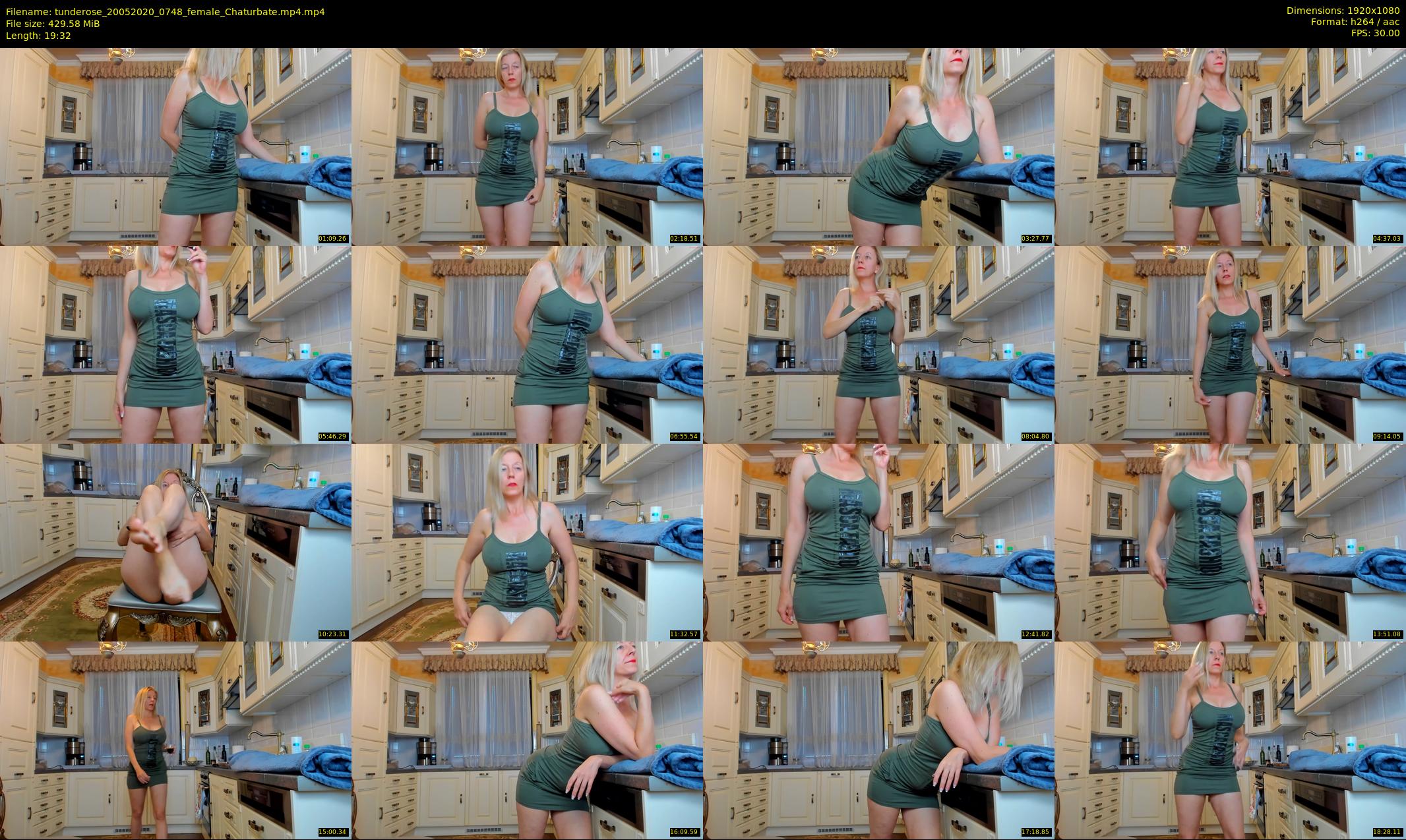 tunderose — 20 minute Chaturbate female cam show recording, 1080p, May 20, 2020