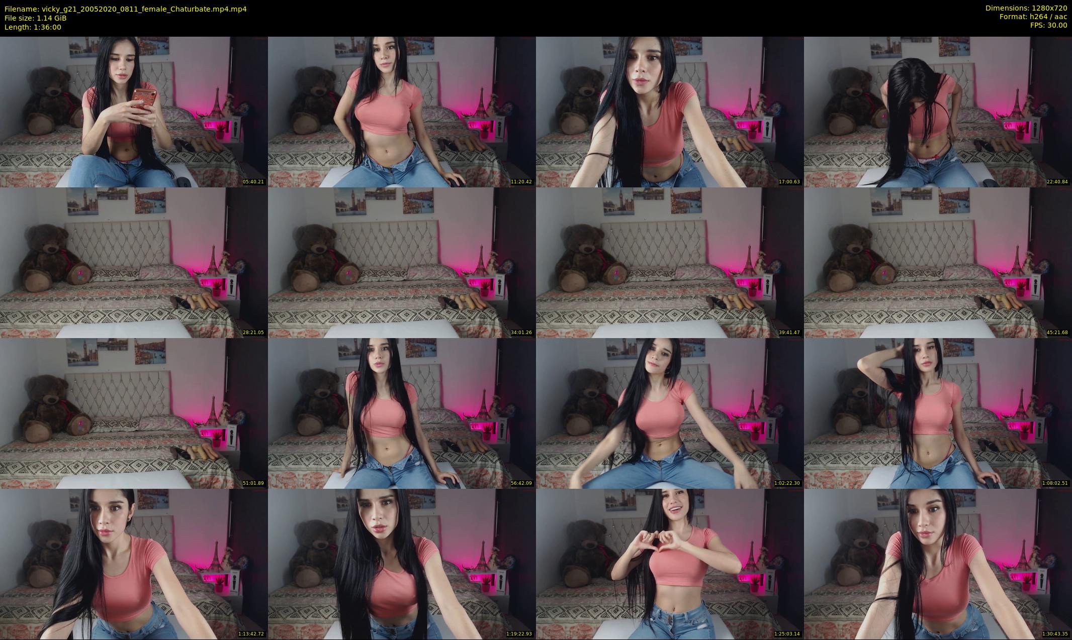 vicky_g21 — 96 minute Chaturbate female cam show recording, 720p, May 20, 2020