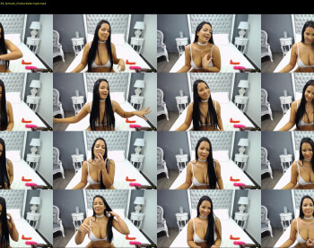 zamarahot — 8 minute Chaturbate female cam show recording, 720p, May 20, 2020