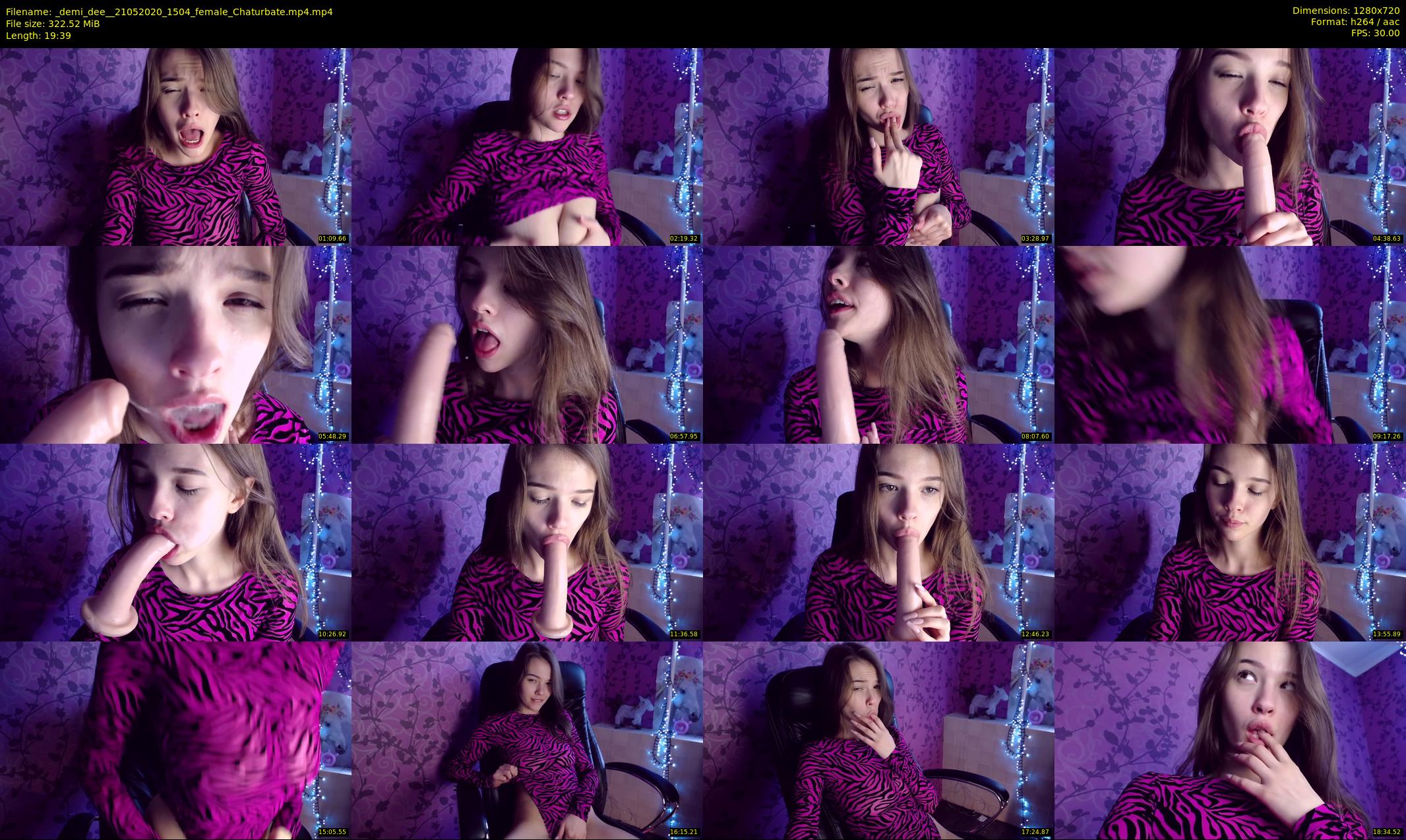 _demi_dee_ — 20 minute Chaturbate female cam show recording, 720p, May 21, 2020