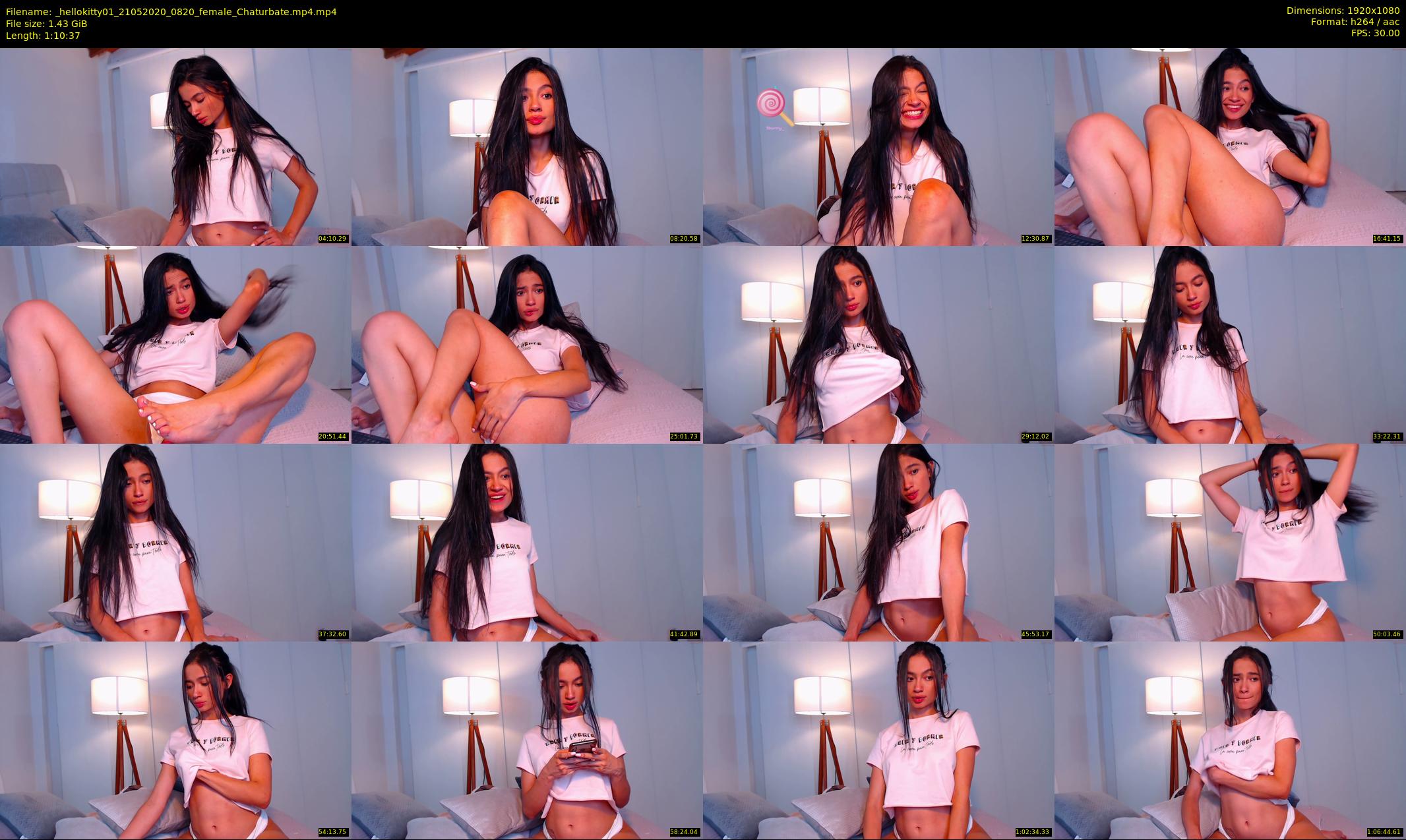 _hellokitty01 — 71 minute Chaturbate female cam show recording, 1080p, May 21, 2020