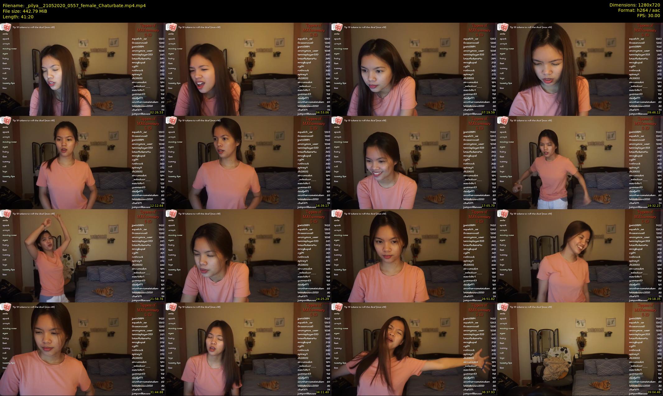 _pilya_ — 42 minute Chaturbate female cam show recording, 720p, May 21, 2020