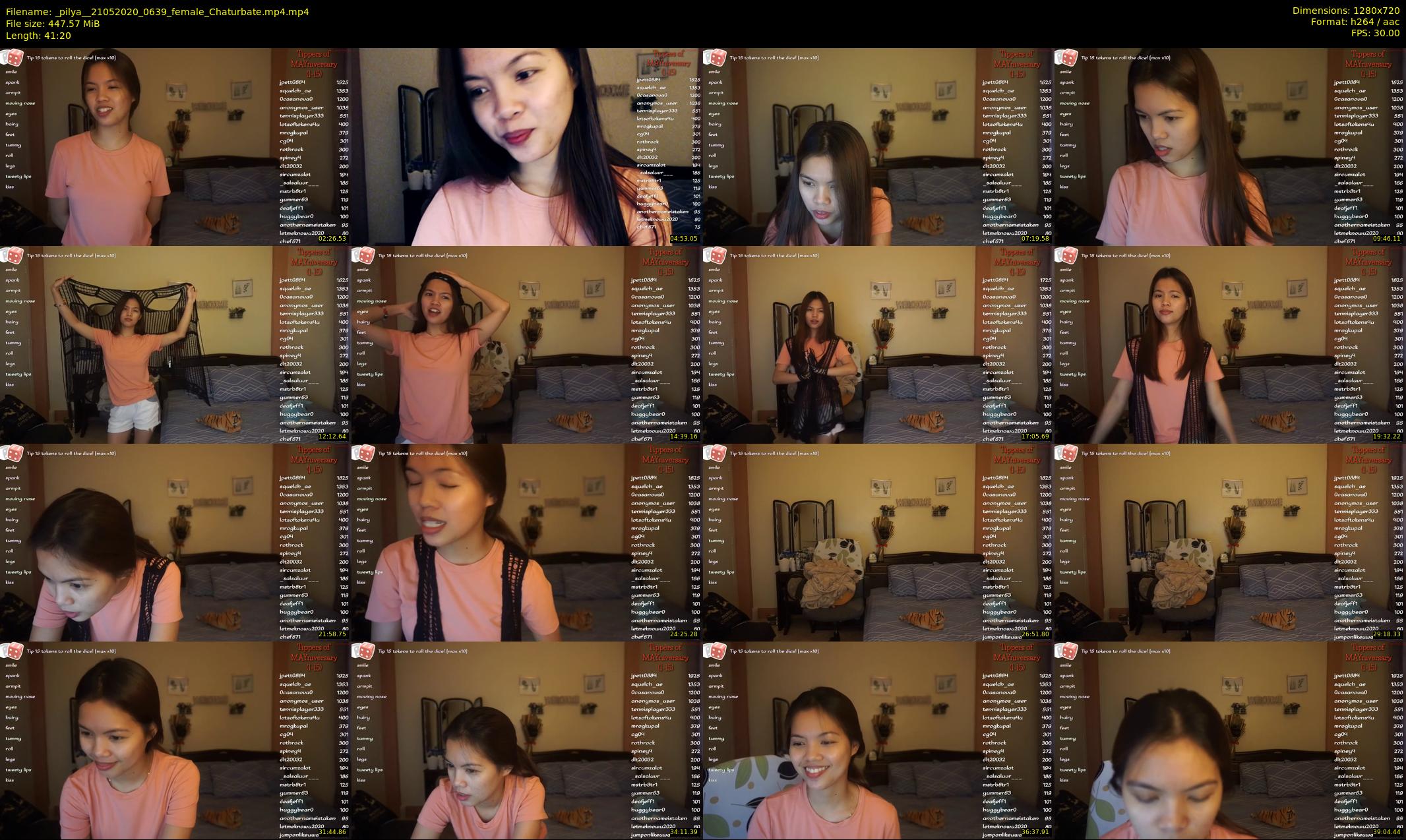 _pilya_ — 42 minute Chaturbate female cam show recording, 720p, May 21, 2020