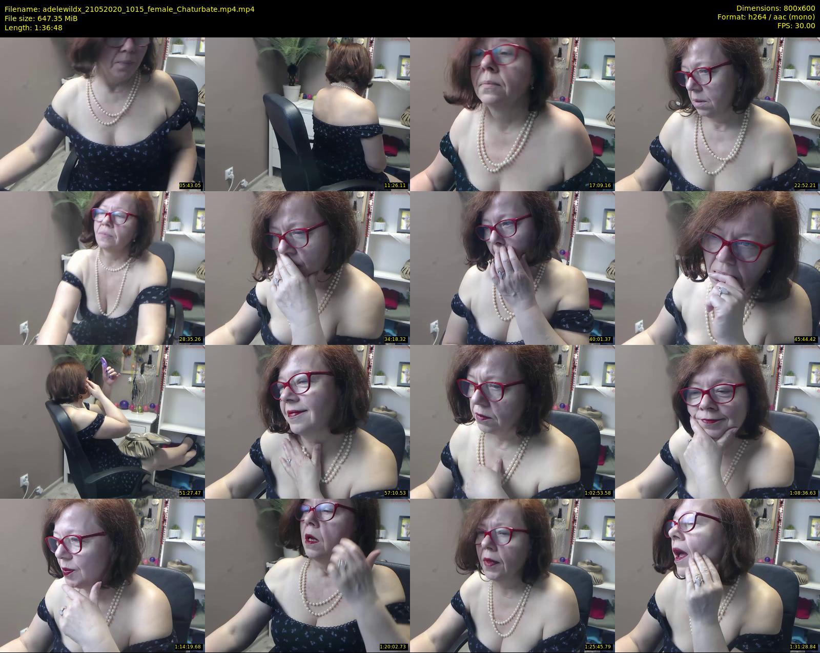 adelewildx — 97 minute Chaturbate female cam show recording, 480p, May 21, 2020