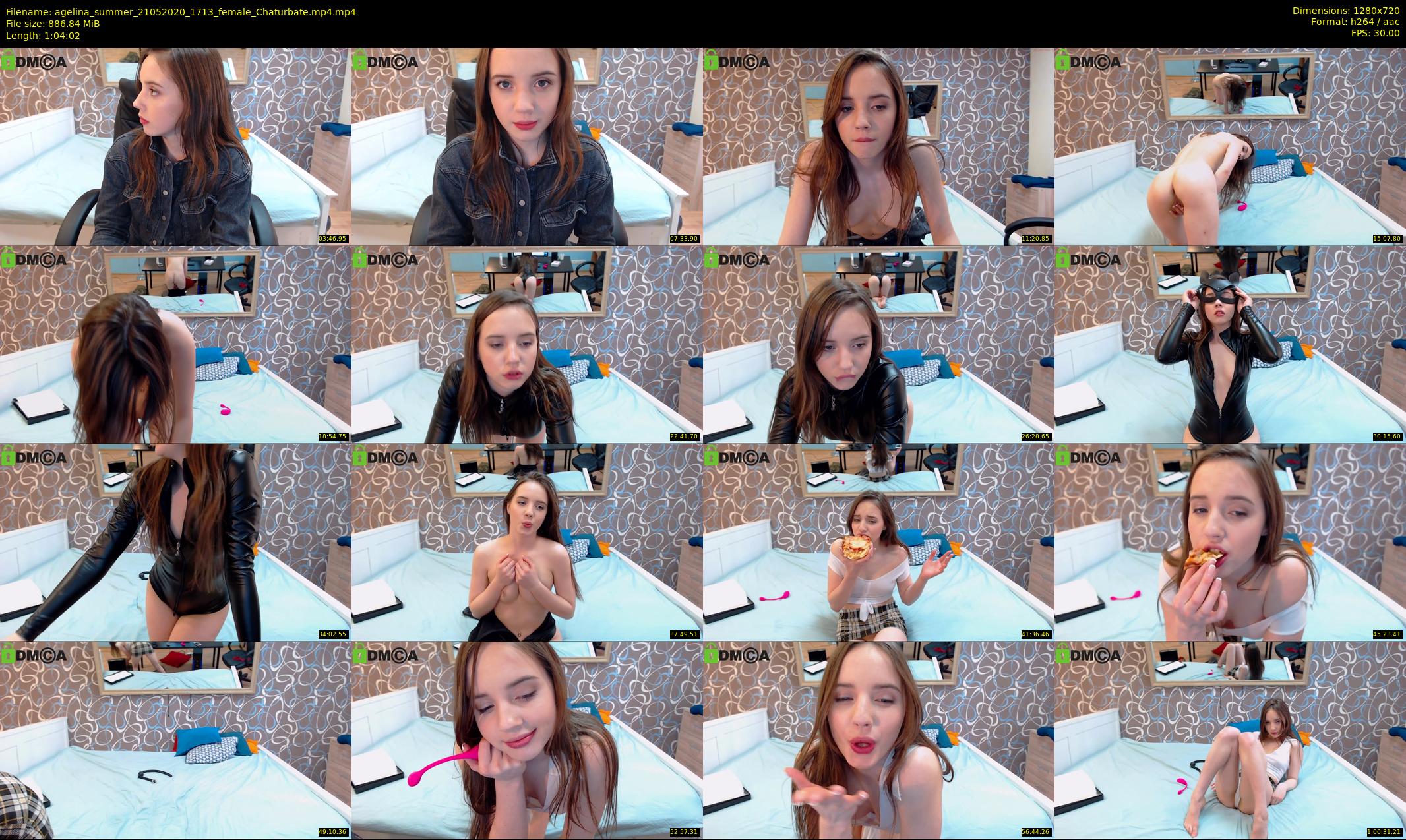agelina_summer — 65 minute Chaturbate female cam show recording, 720p, May 21, 2020