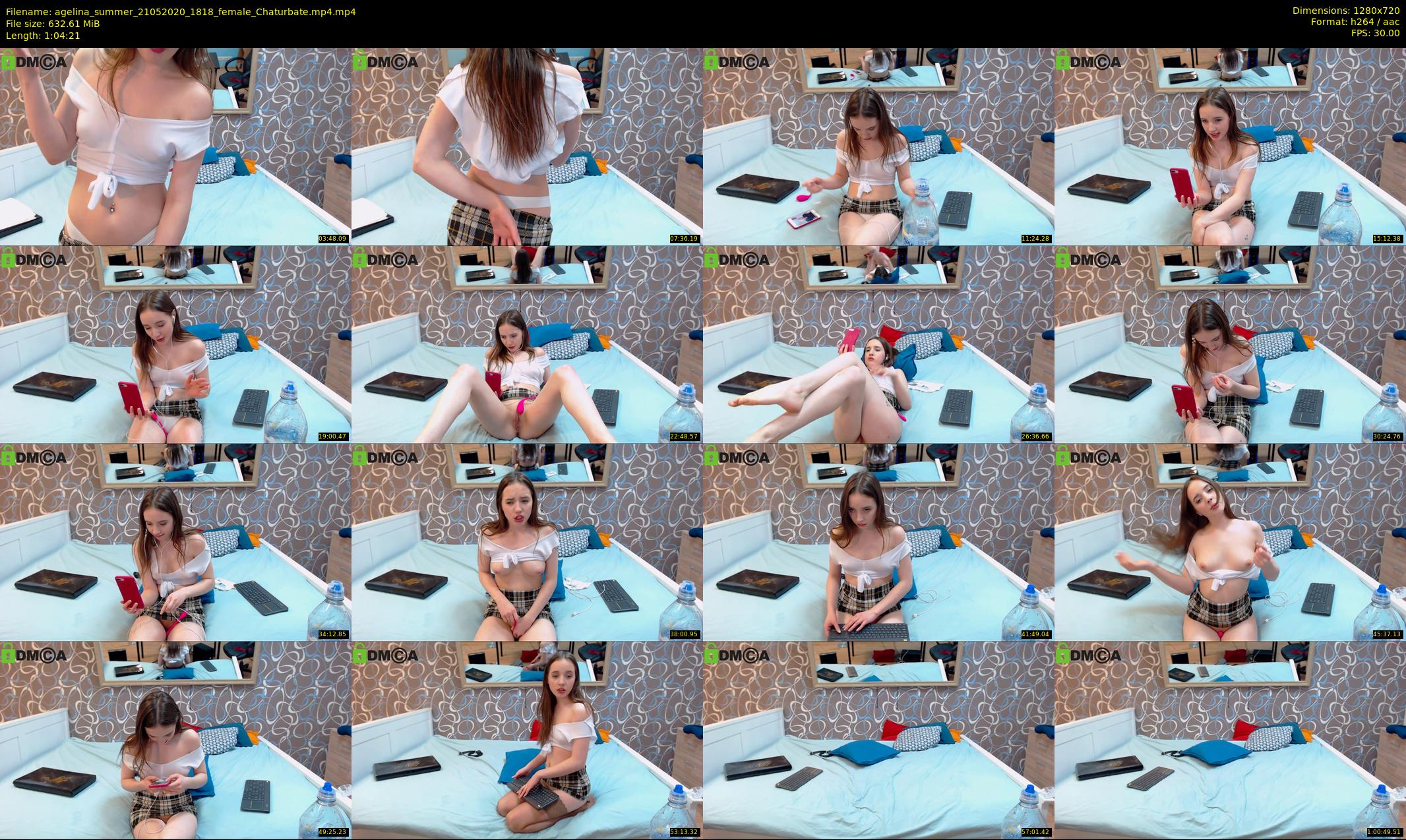 agelina_summer — 65 minute Chaturbate female cam show recording, 720p, May 21, 2020