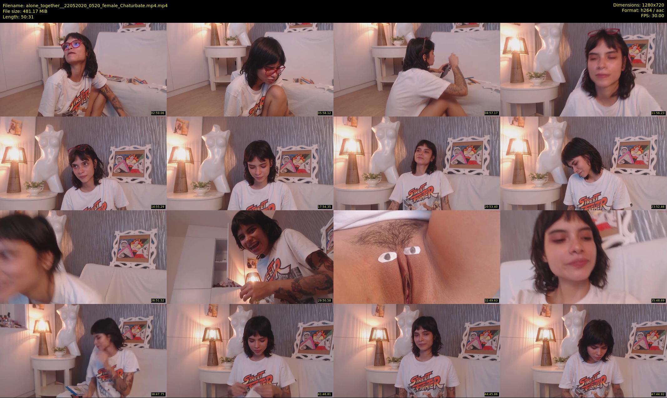 alone_together_ — 51 minute Chaturbate female cam show recording, 720p, May 22, 2020