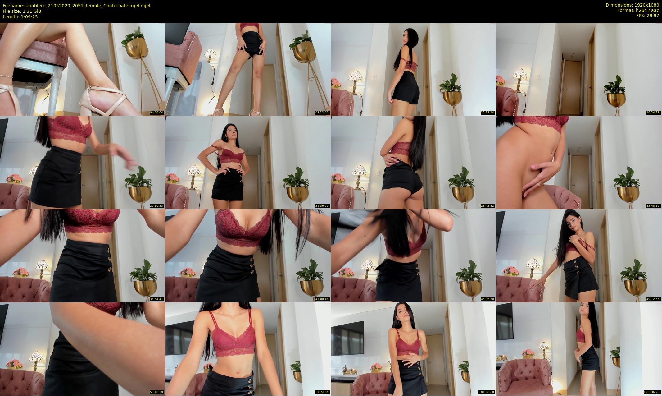anablerd — 70 minute Chaturbate female cam show recording, 1080p, May 21, 2020