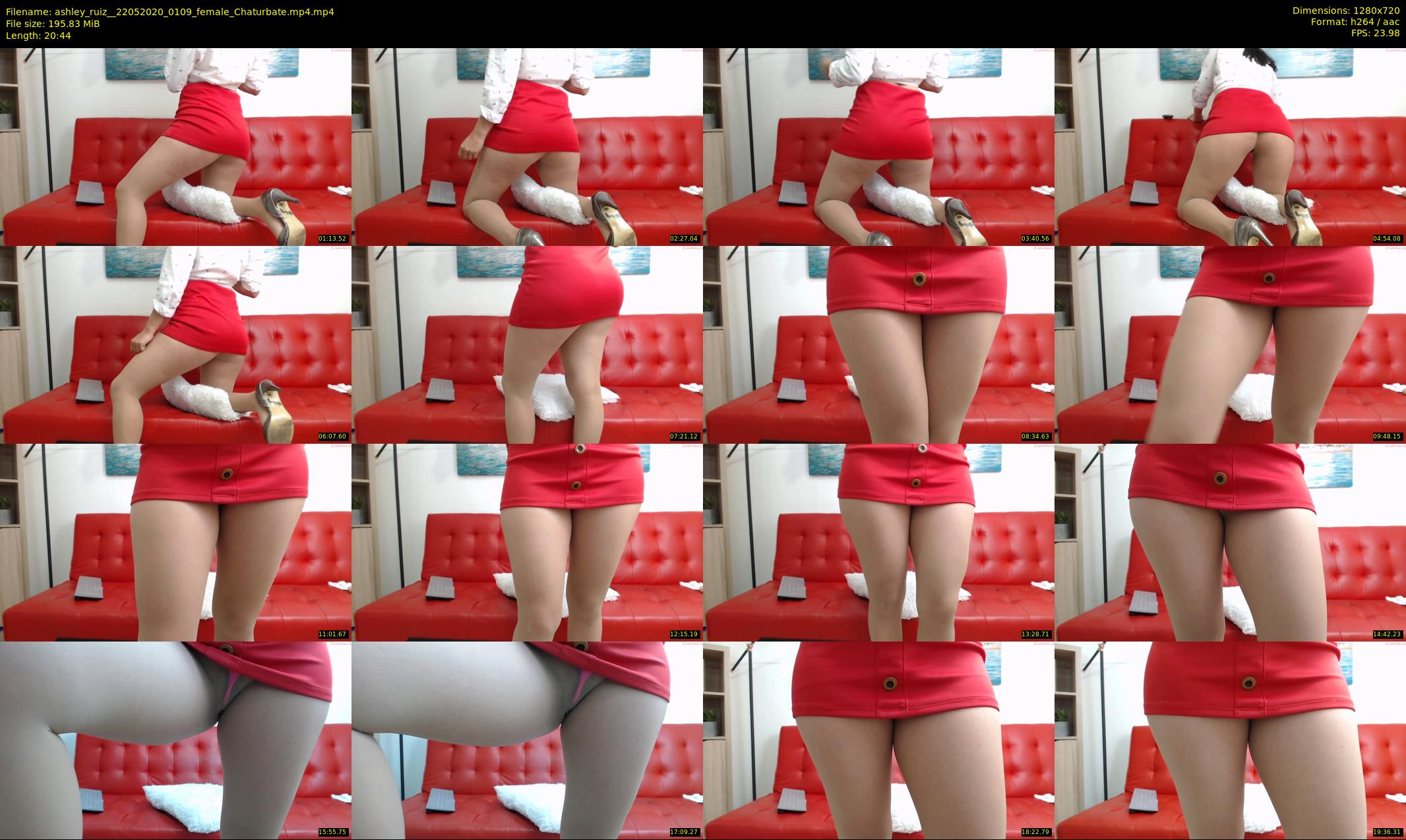 ashley_ruiz_ — 21 minute Chaturbate female cam show recording, 720p, May 22, 2020
