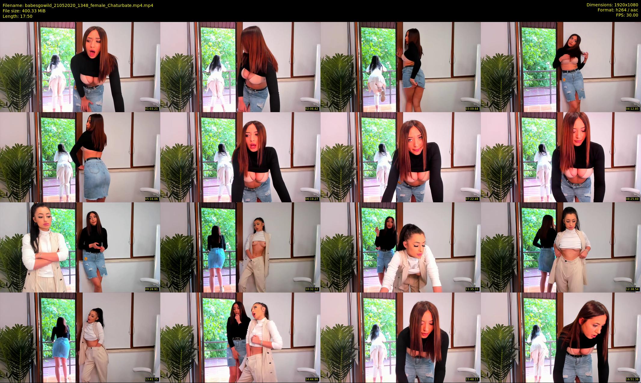 babesgowild — 18 minute Chaturbate couple cam show recording, 1080p, May 21, 2020